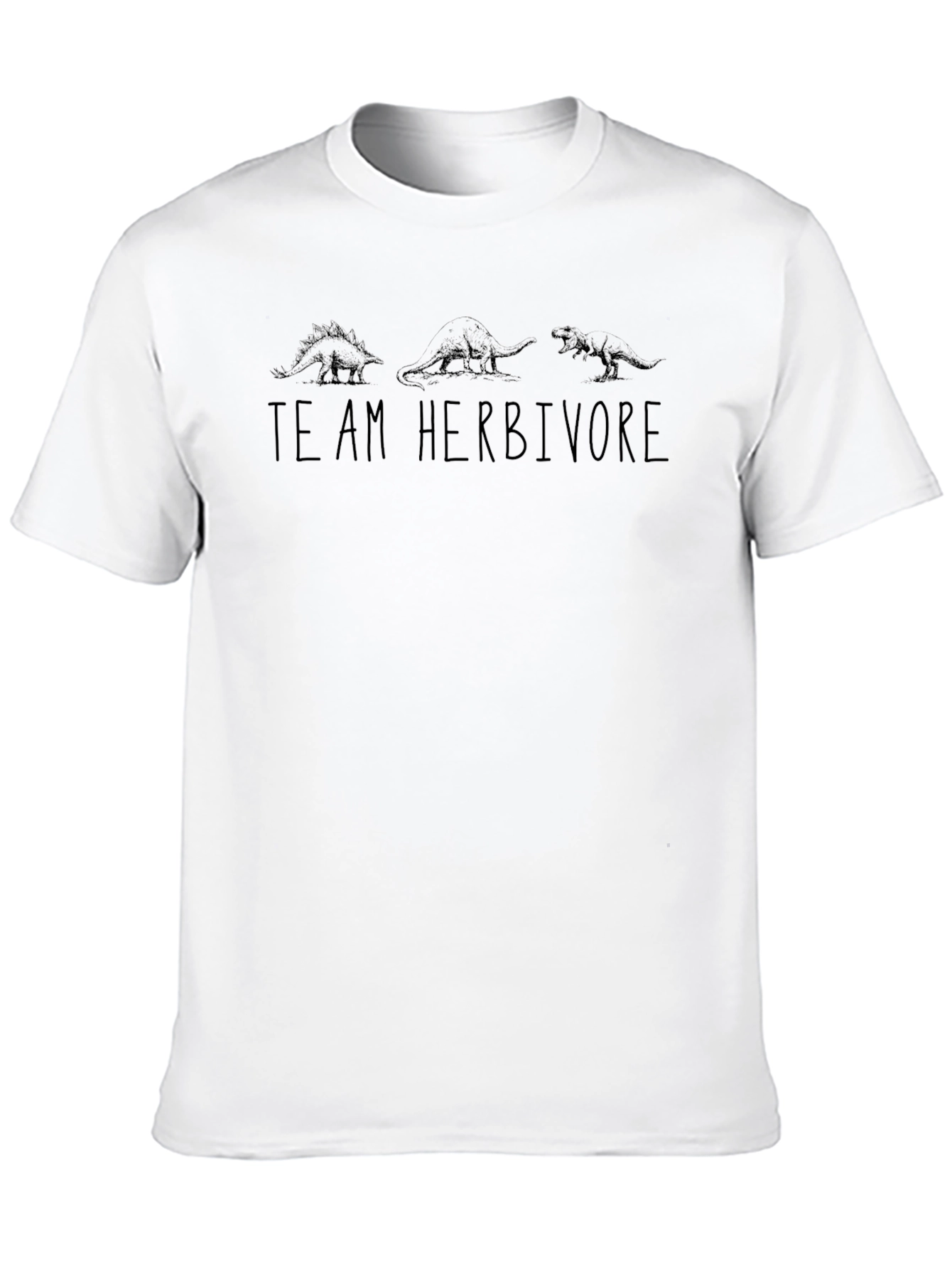 Team Herbivore Black Graphic T-Shirt