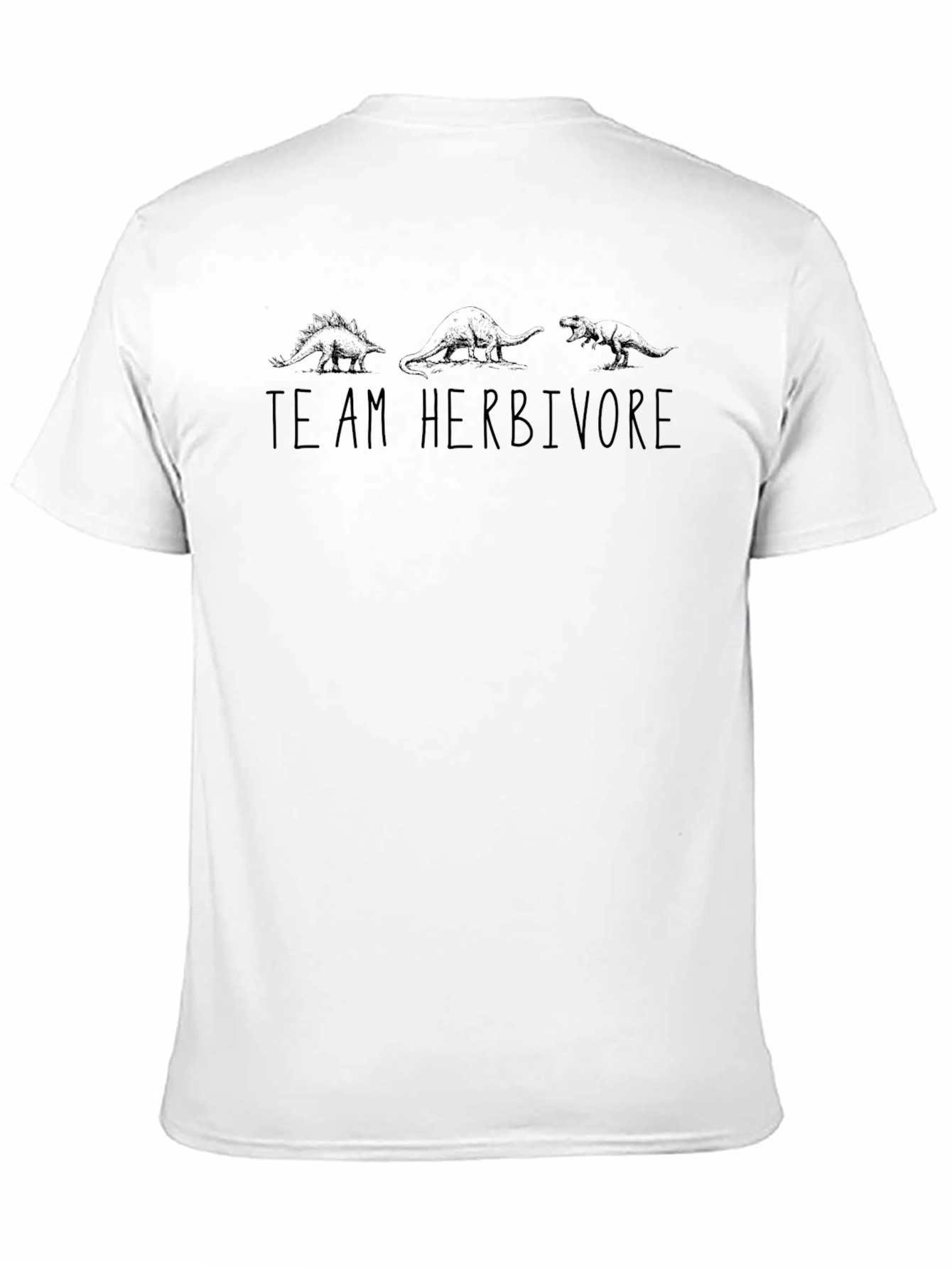 Team Herbivore Black Graphic T-Shirt