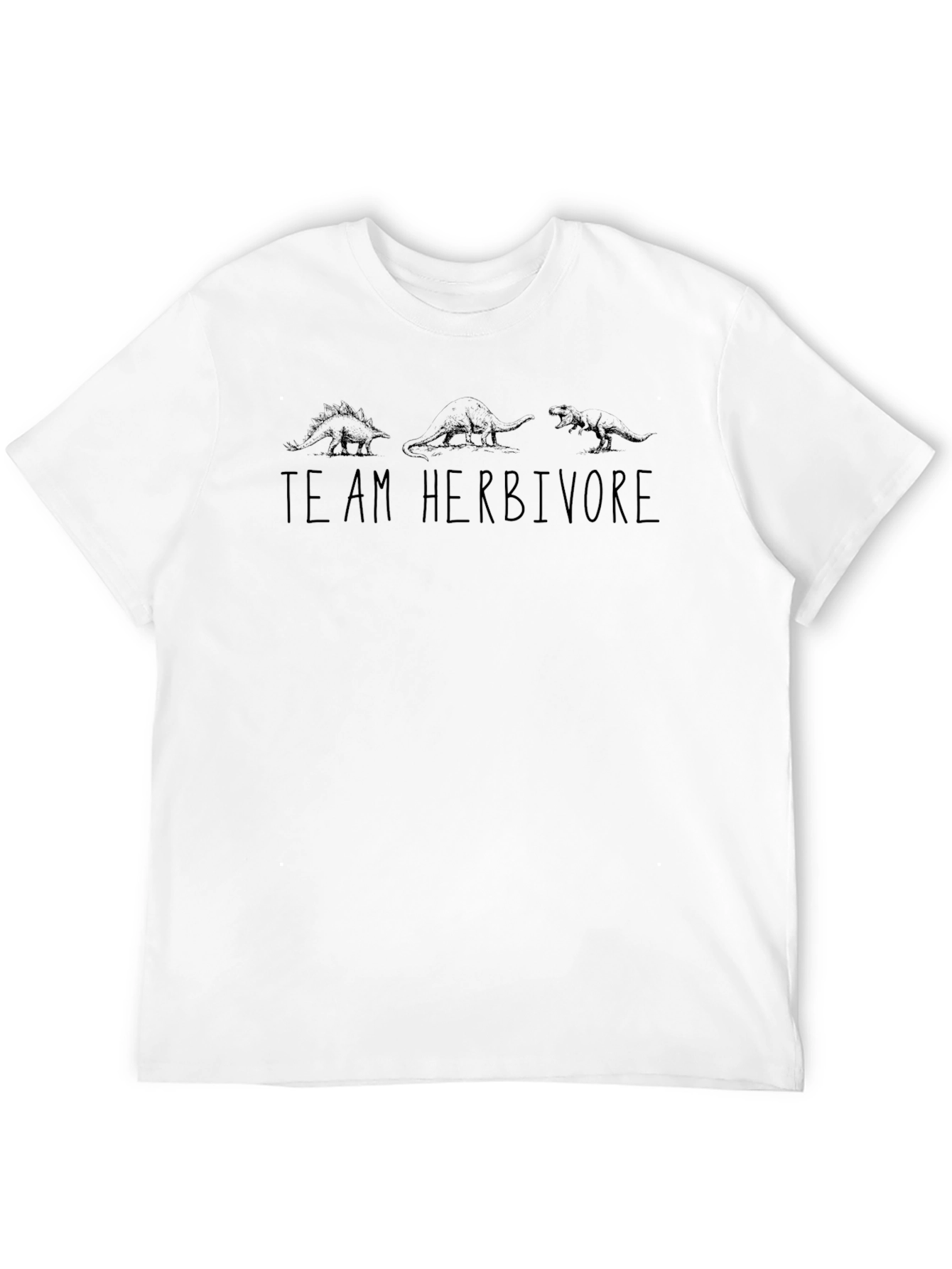 Team Herbivore Black Graphic T-Shirt