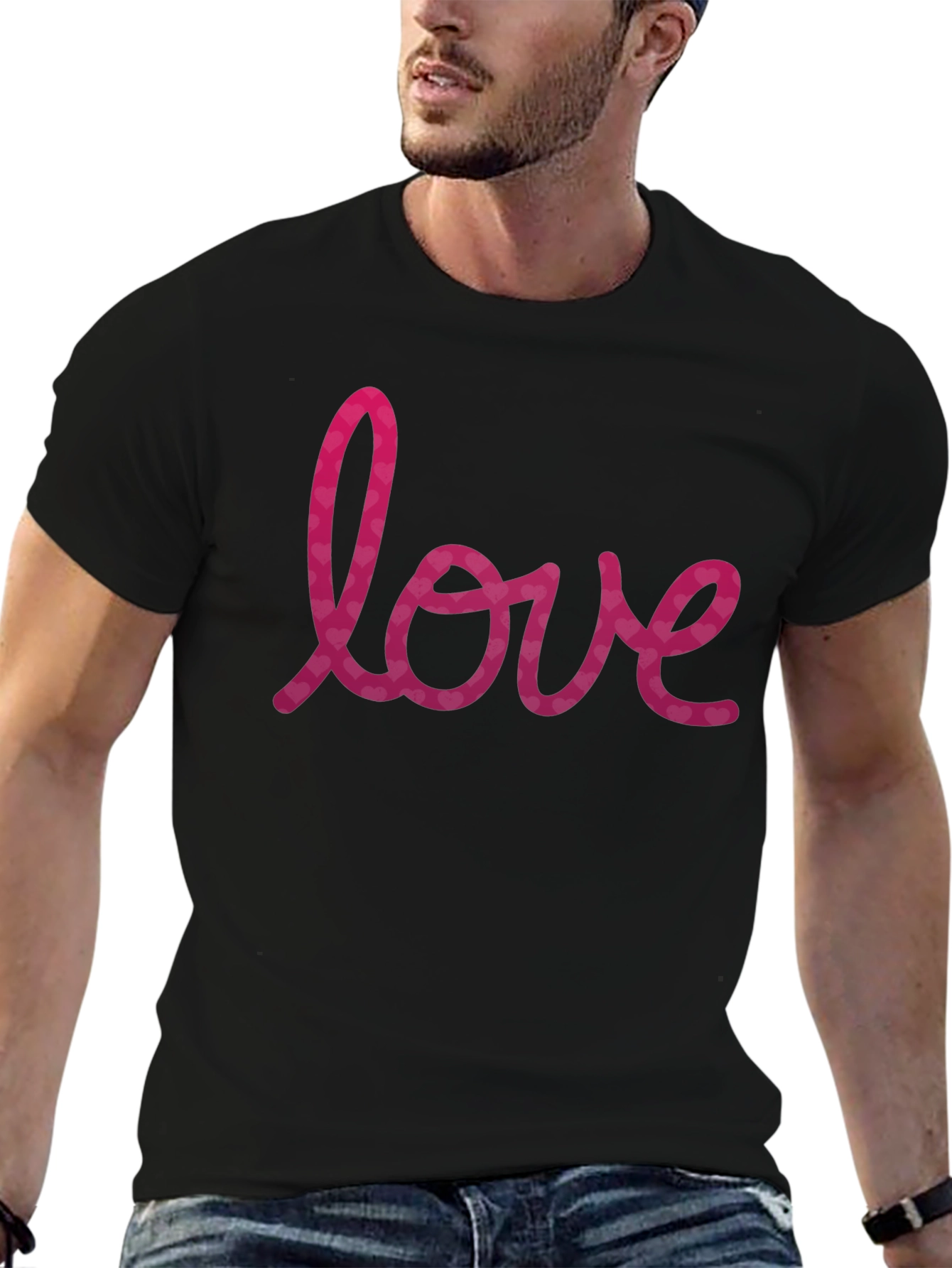 Love Graphic Print T-Shirt
