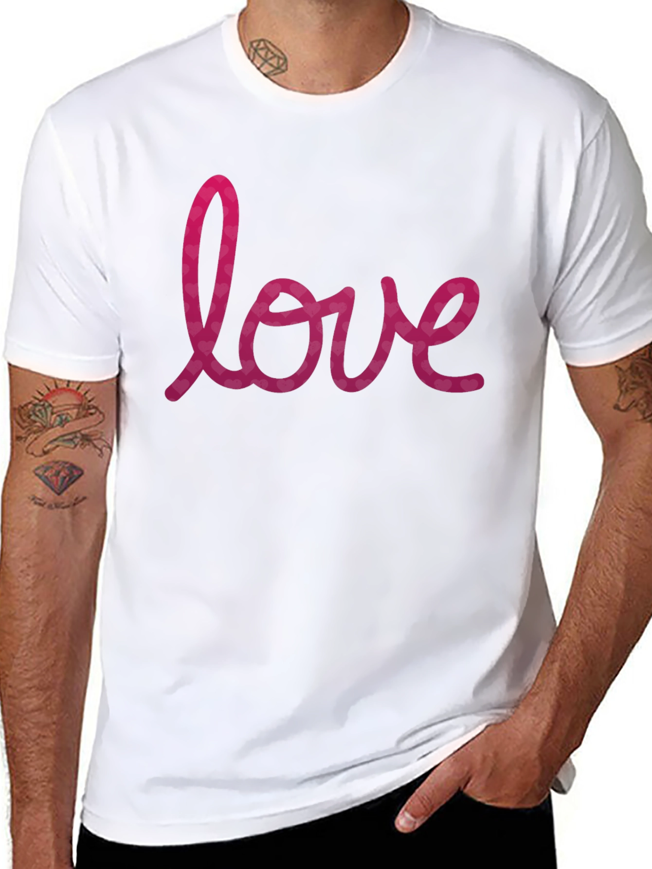 Love Graphic Print T-Shirt