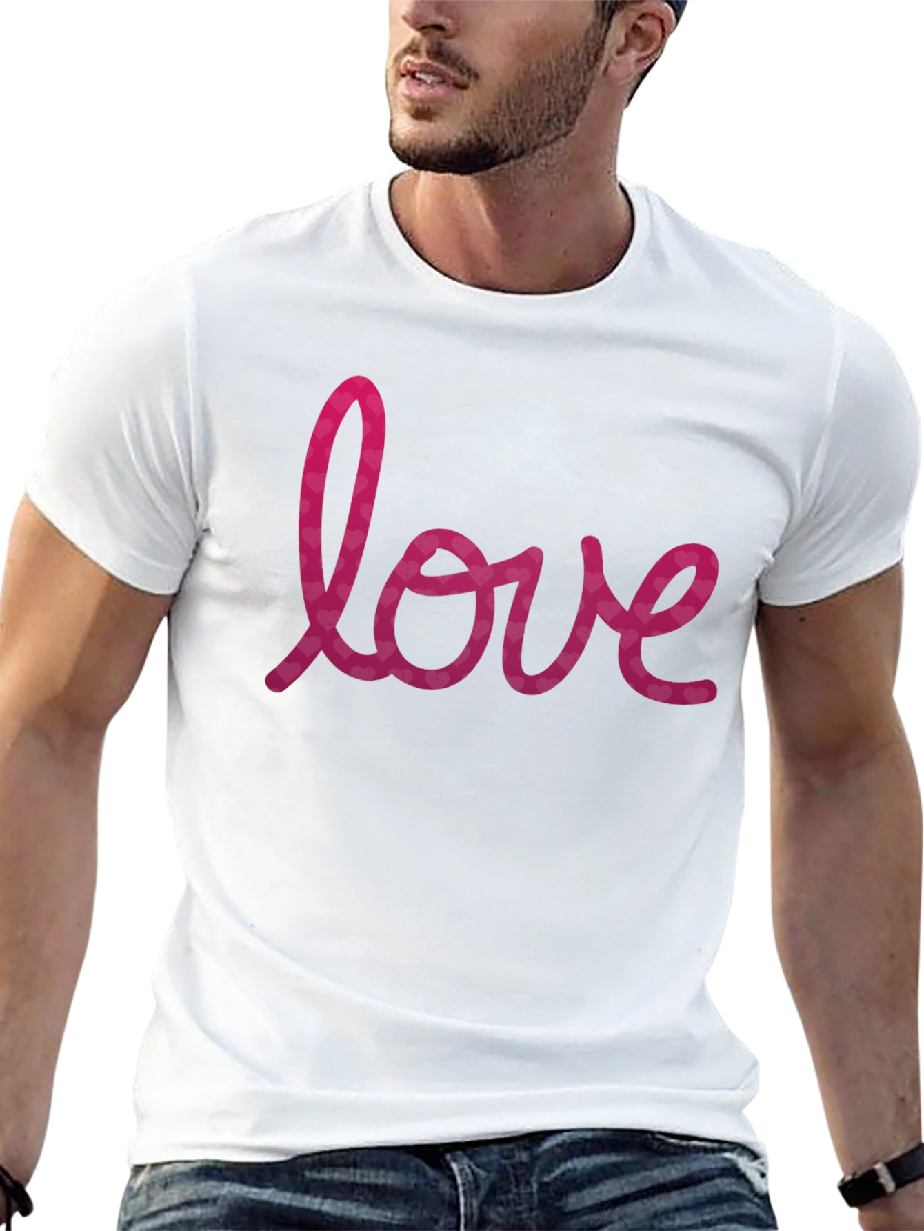 Love Graphic Print T-Shirt