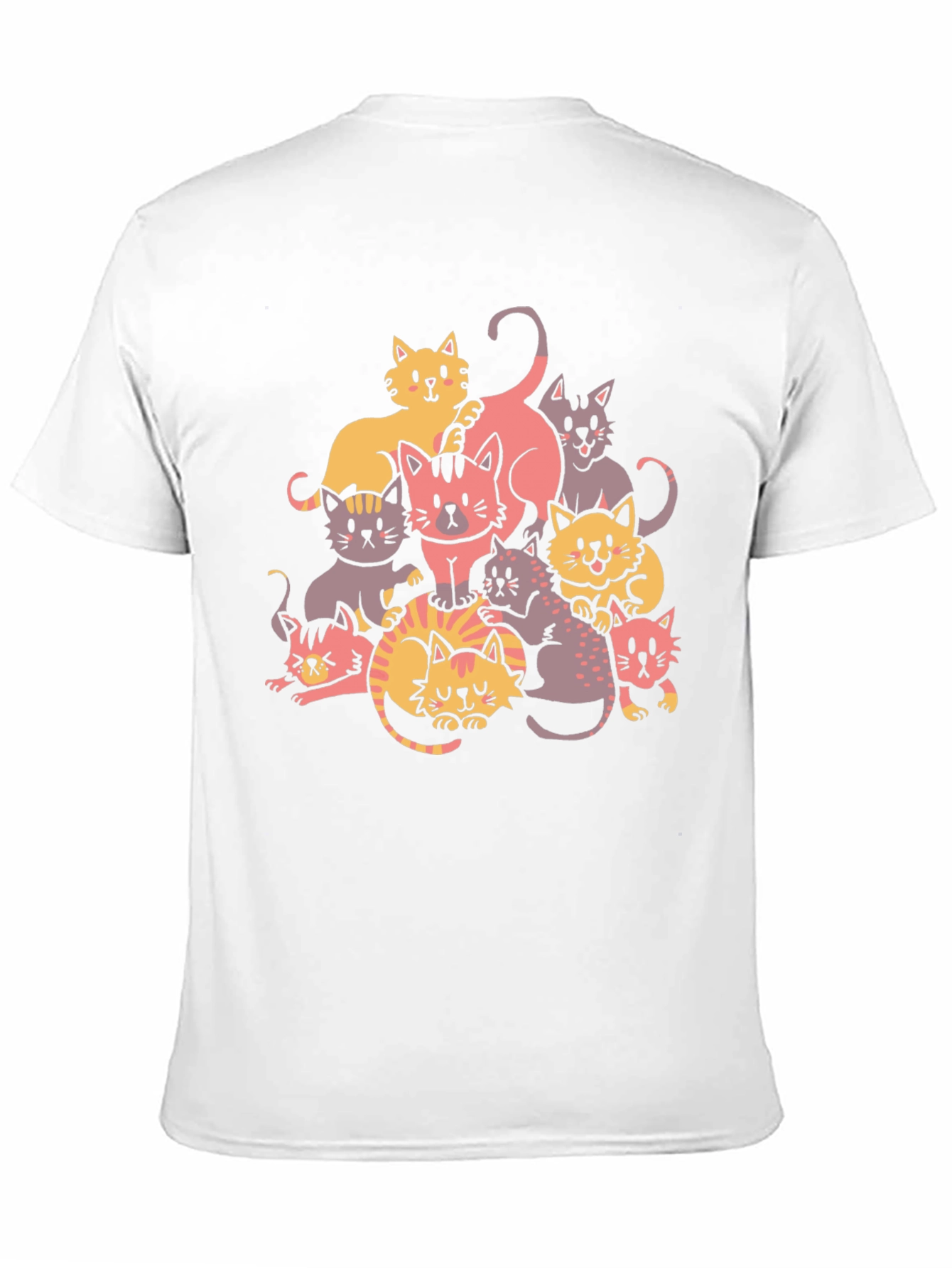 Cats Graphic Tee - Fun & Stylish
