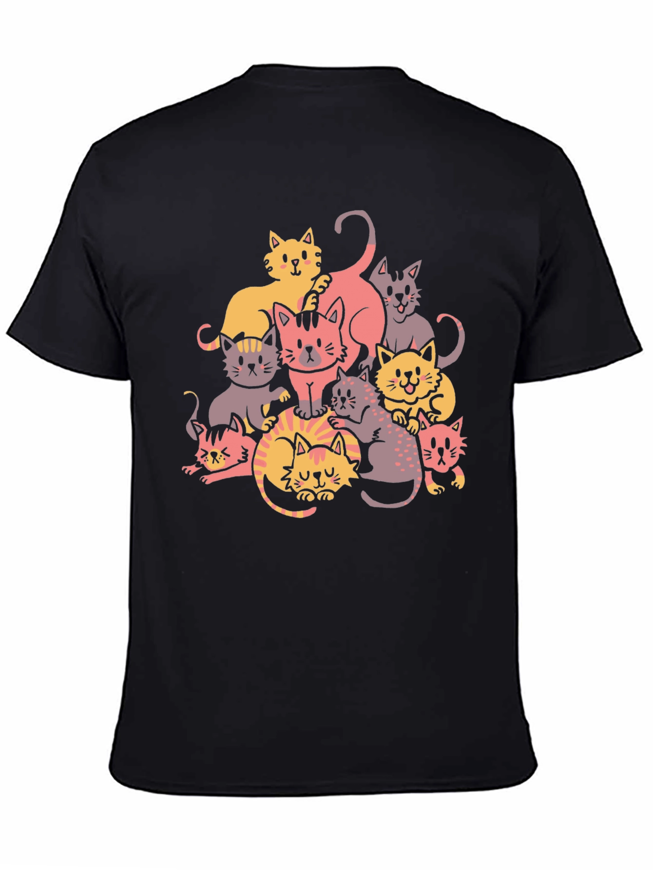 Cats Graphic Tee - Fun & Stylish