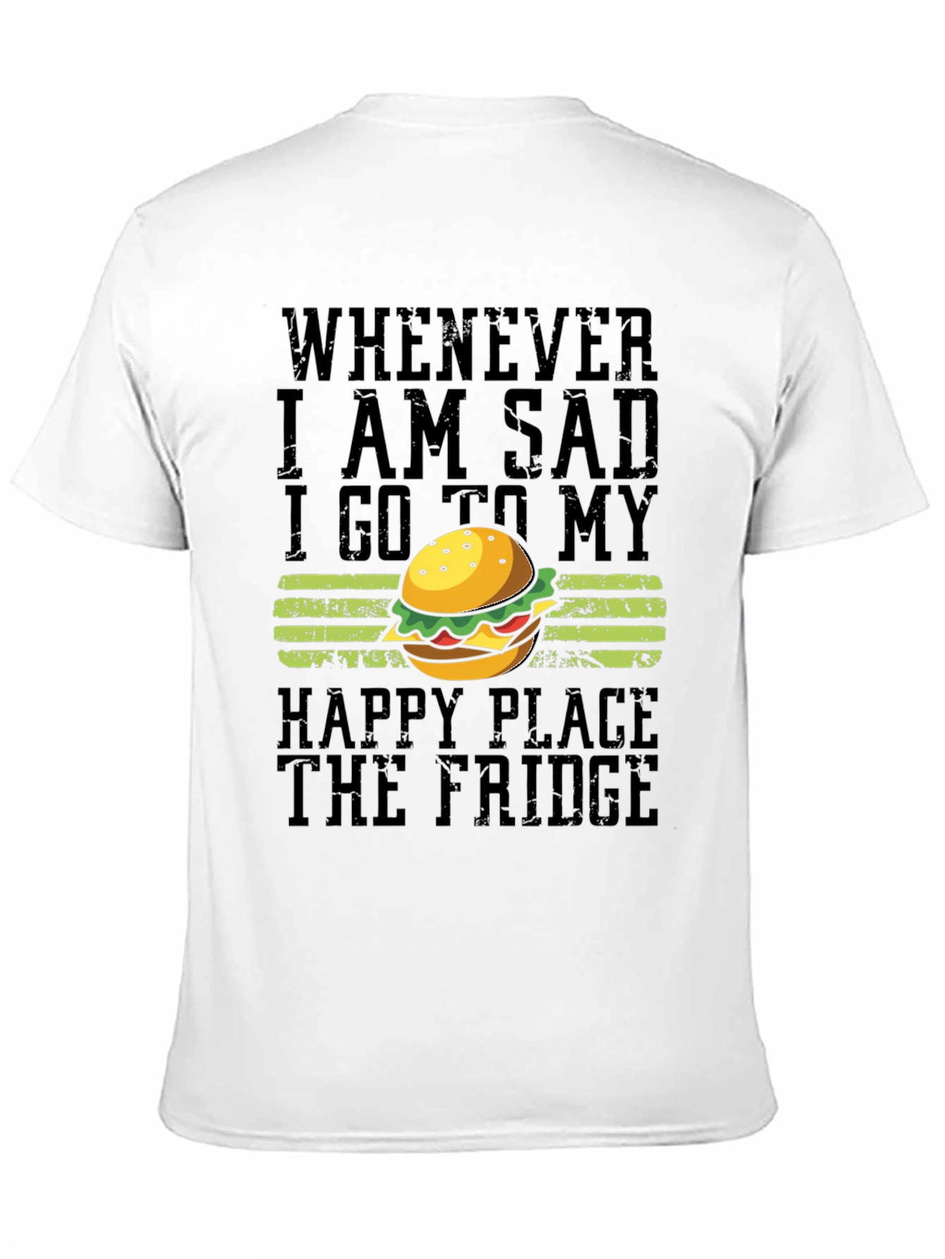 Happy Place Fridge T-Shirt - Foodie Tee