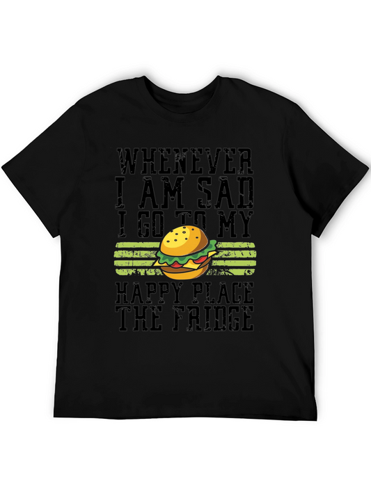 Happy Place Fridge T-Shirt - Foodie Tee