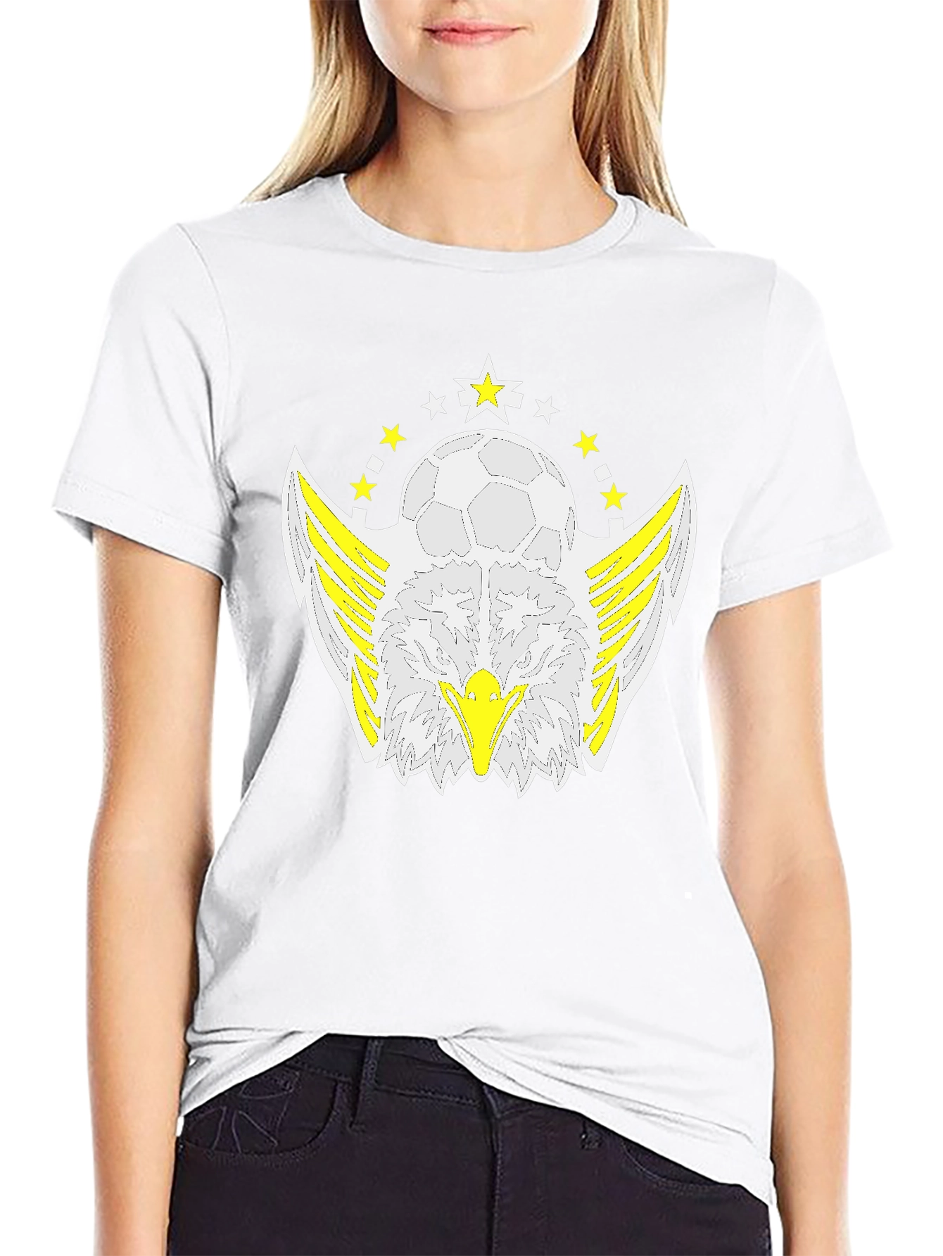 Eagle Soccer Black T-Shirt