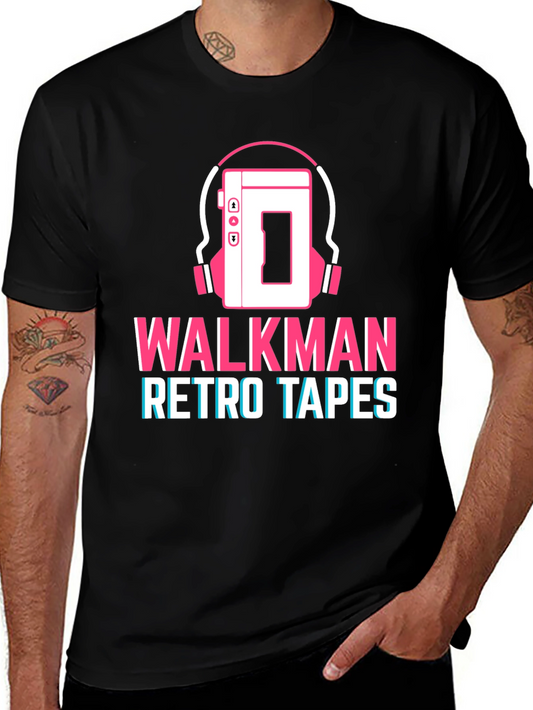 Retro Walkman T-Shirt - Vintage Music Lover Tee