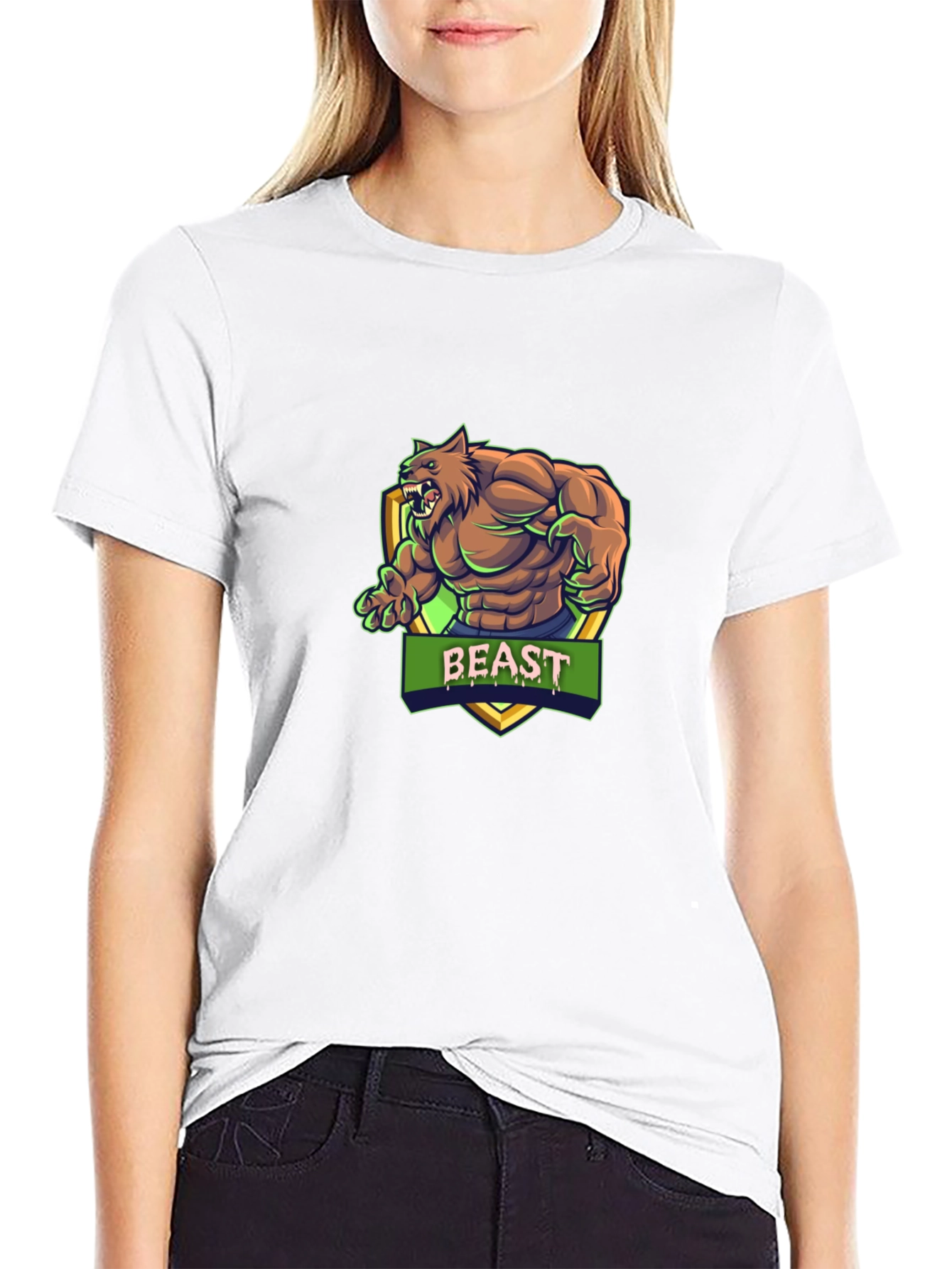 Beast Mode Graphic Tee - Mens Black T-Shirt