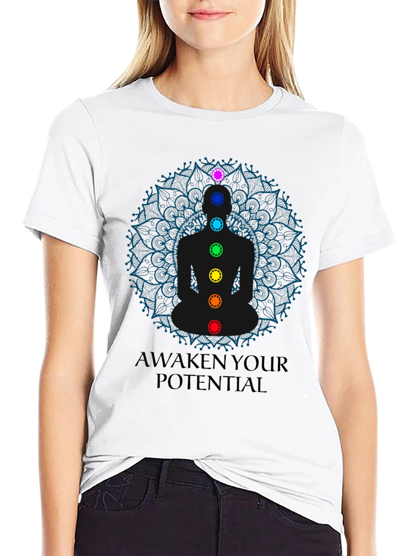 Awaken Your Potential Chakra T-Shirt