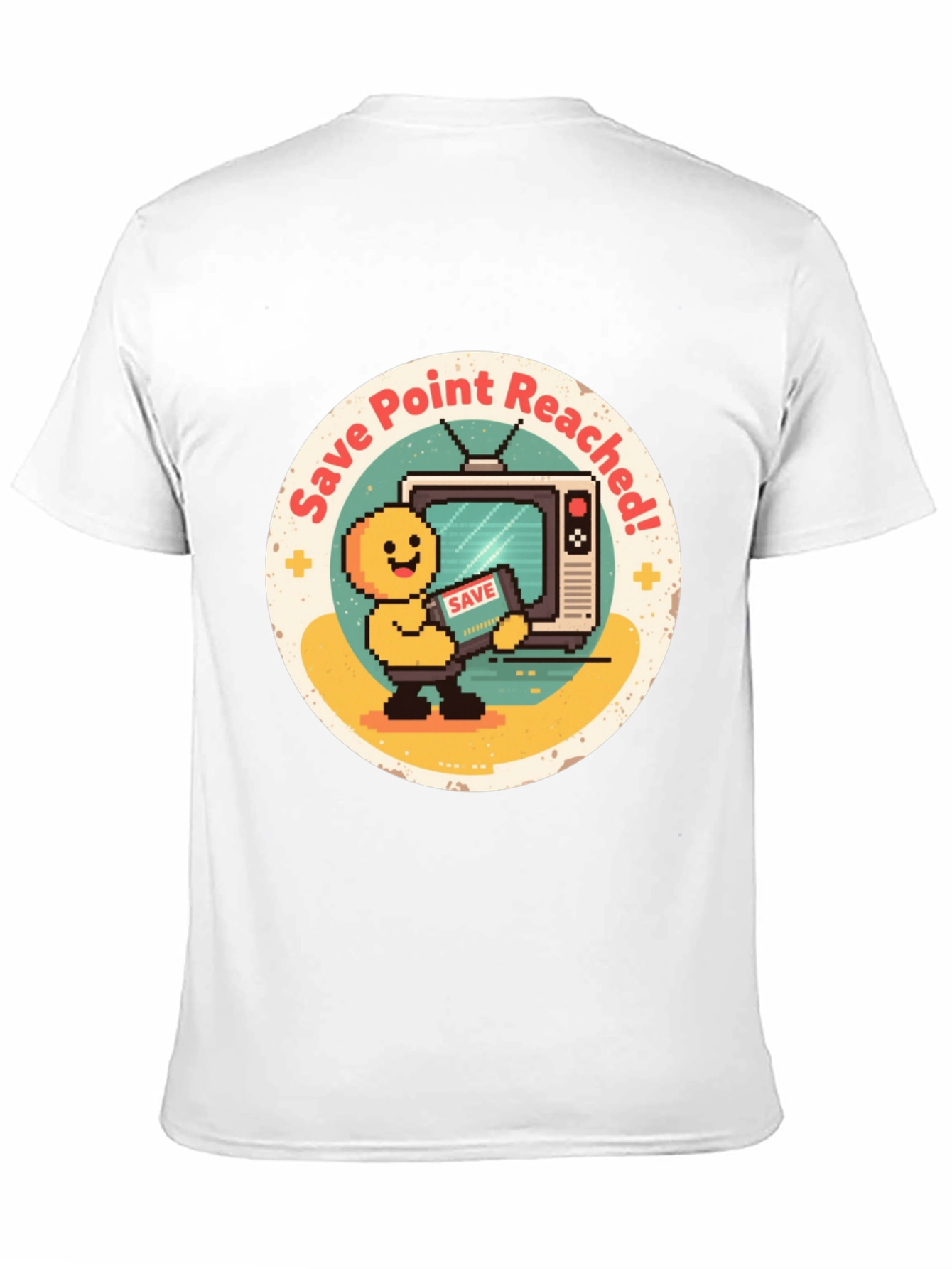 Save Point Reached Black T-Shirt