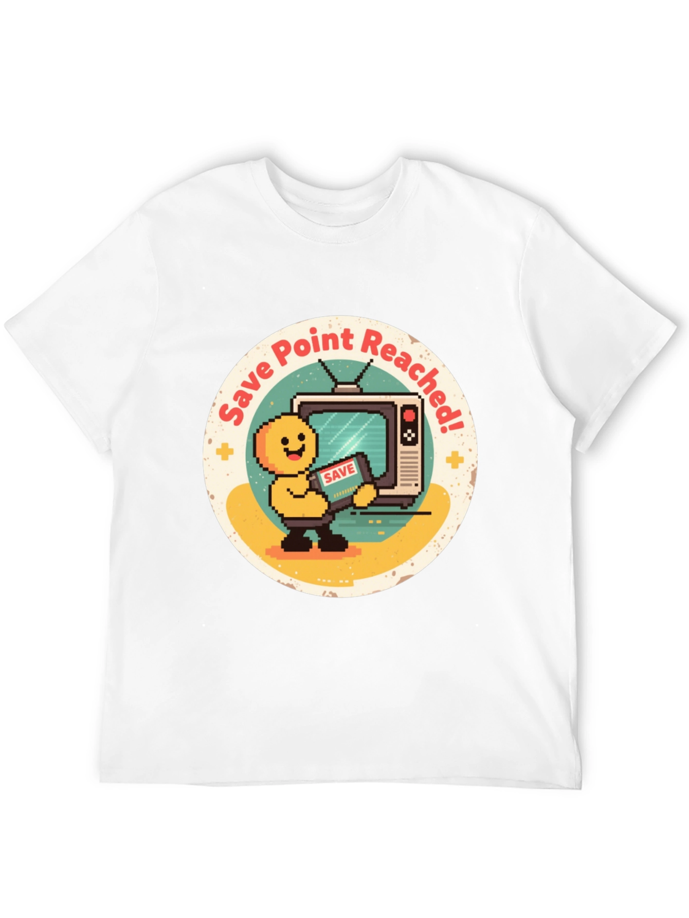 Save Point Reached Black T-Shirt