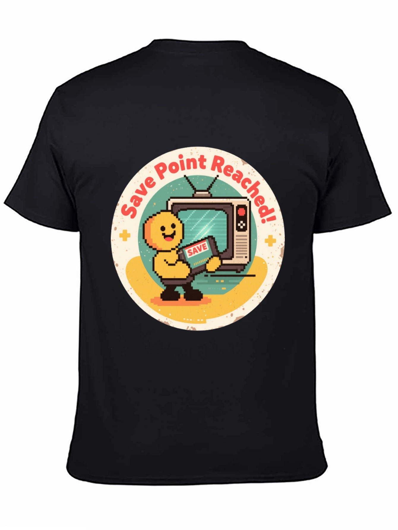 Save Point Reached Black T-Shirt