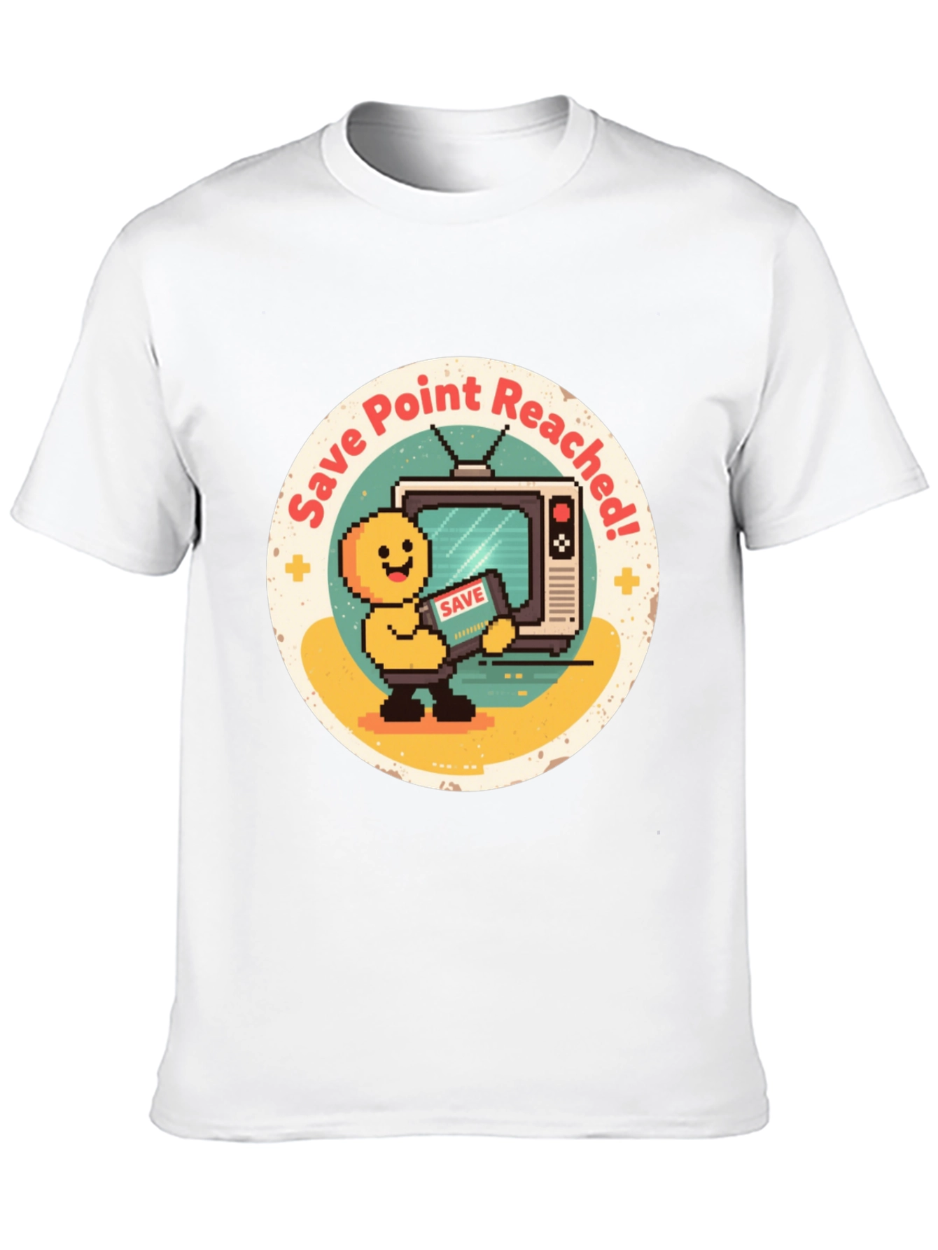 Save Point Reached Black T-Shirt