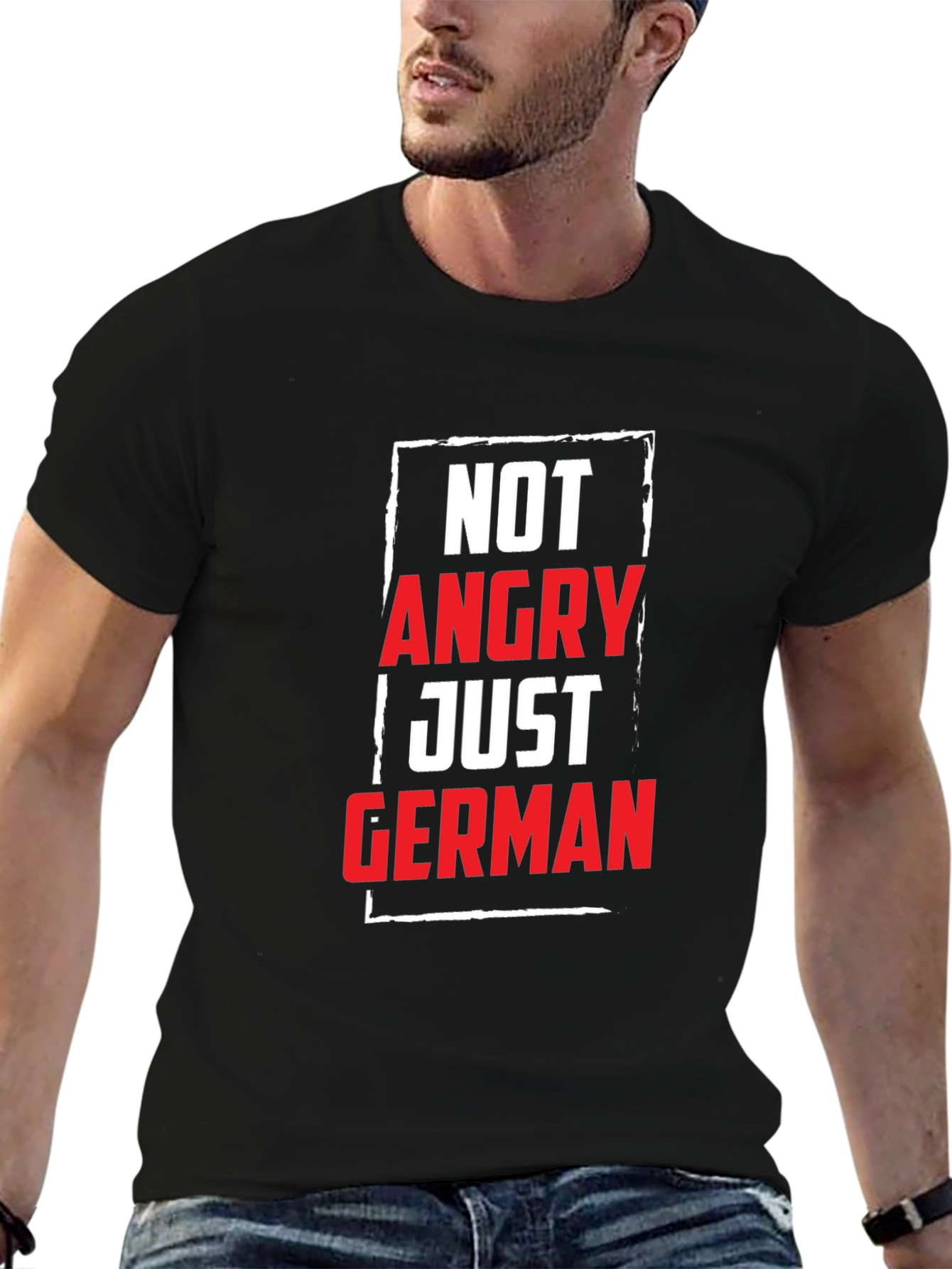 Not Angry Just German T-Shirt
