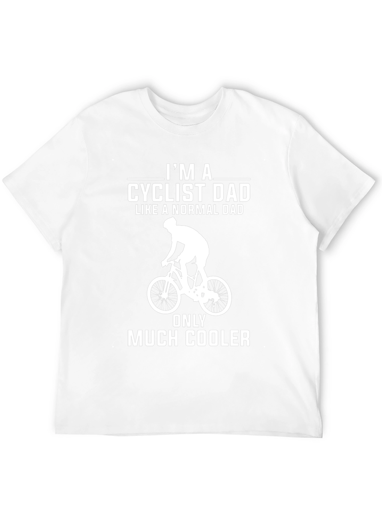 Cyclist Dad T-Shirt - Cool Dad Tee