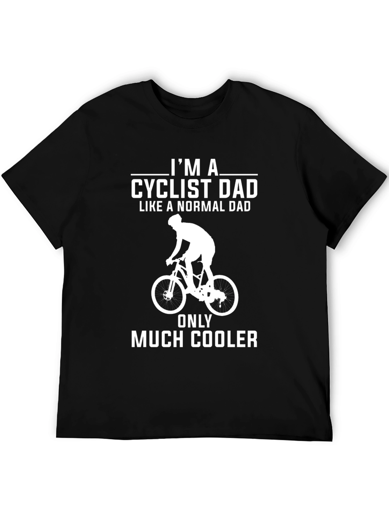 Cyclist Dad T-Shirt - Cool Dad Tee