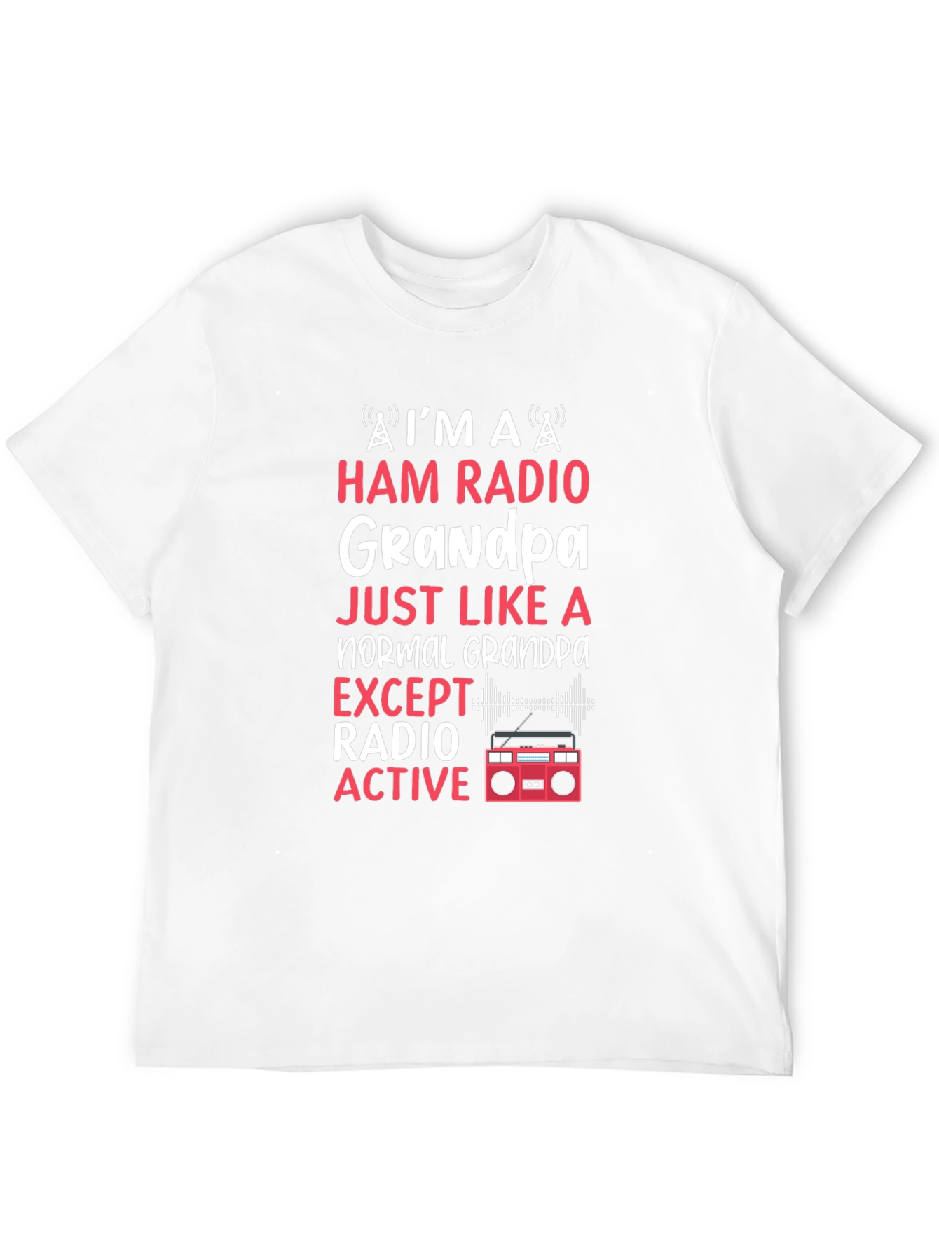 Ham Radio Grandpa T-Shirt - Radio Active