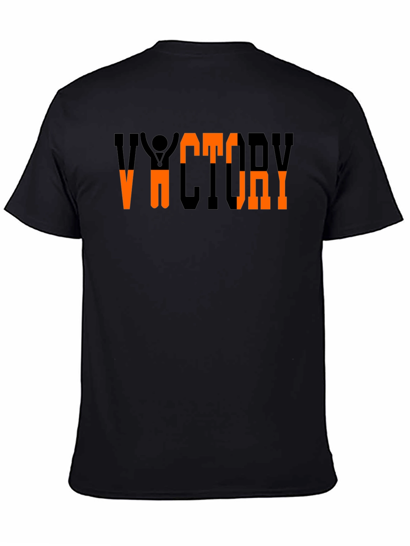 Victory Graphic Tee - Black Cotton Blend