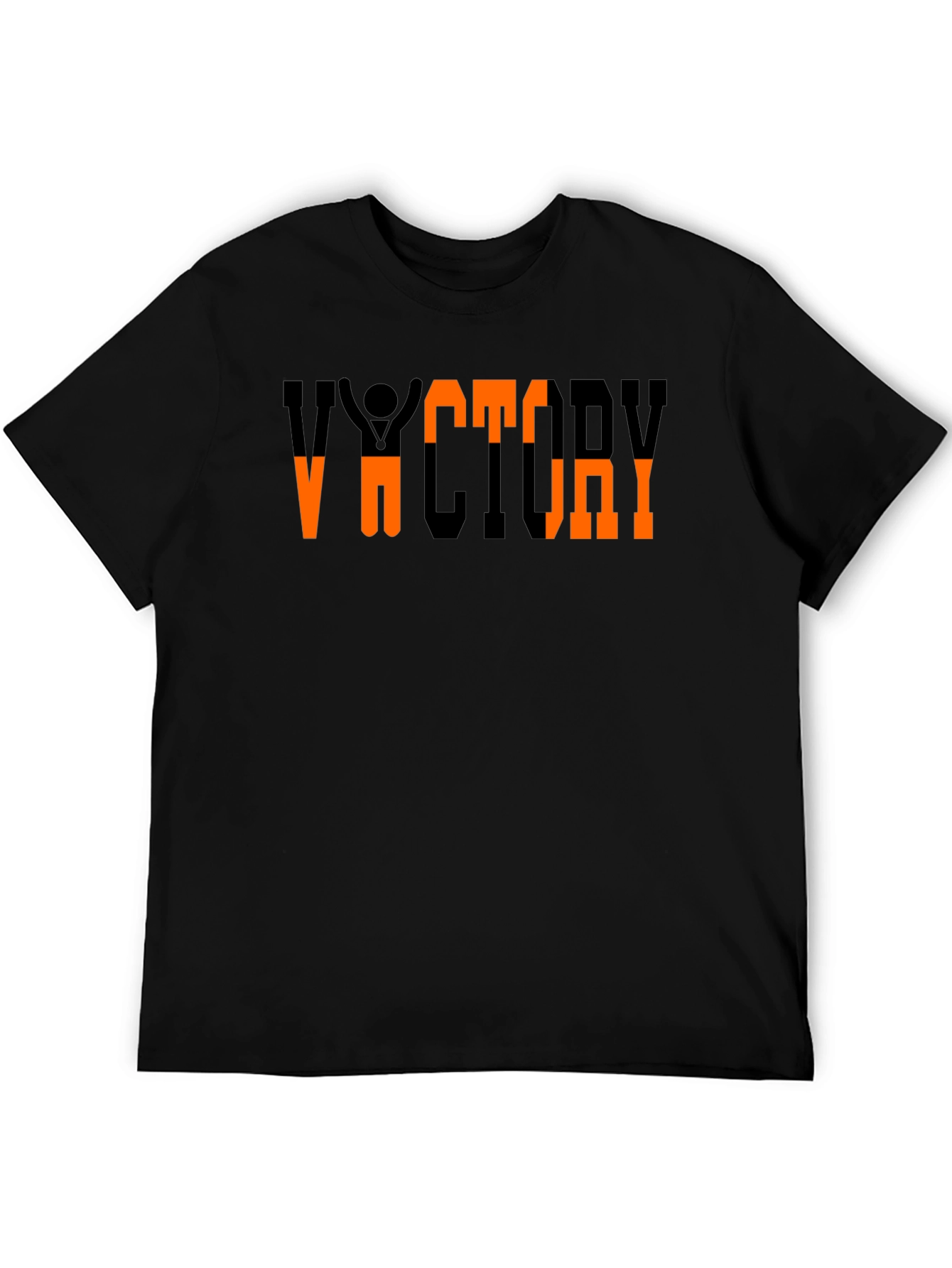 Victory Graphic Tee - Black Cotton Blend