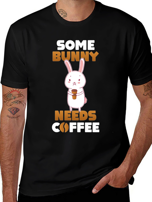 Some Bunny Needs Coffee T-Shirt