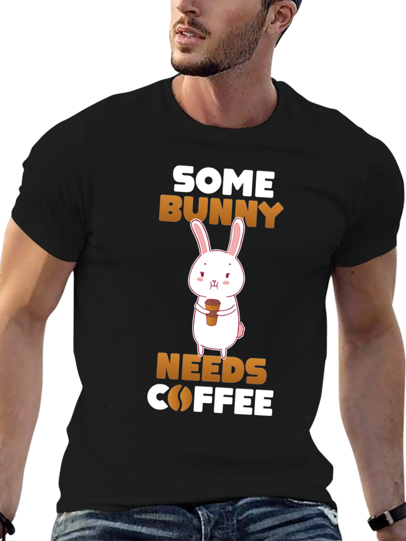 Some Bunny Needs Coffee T-Shirt
