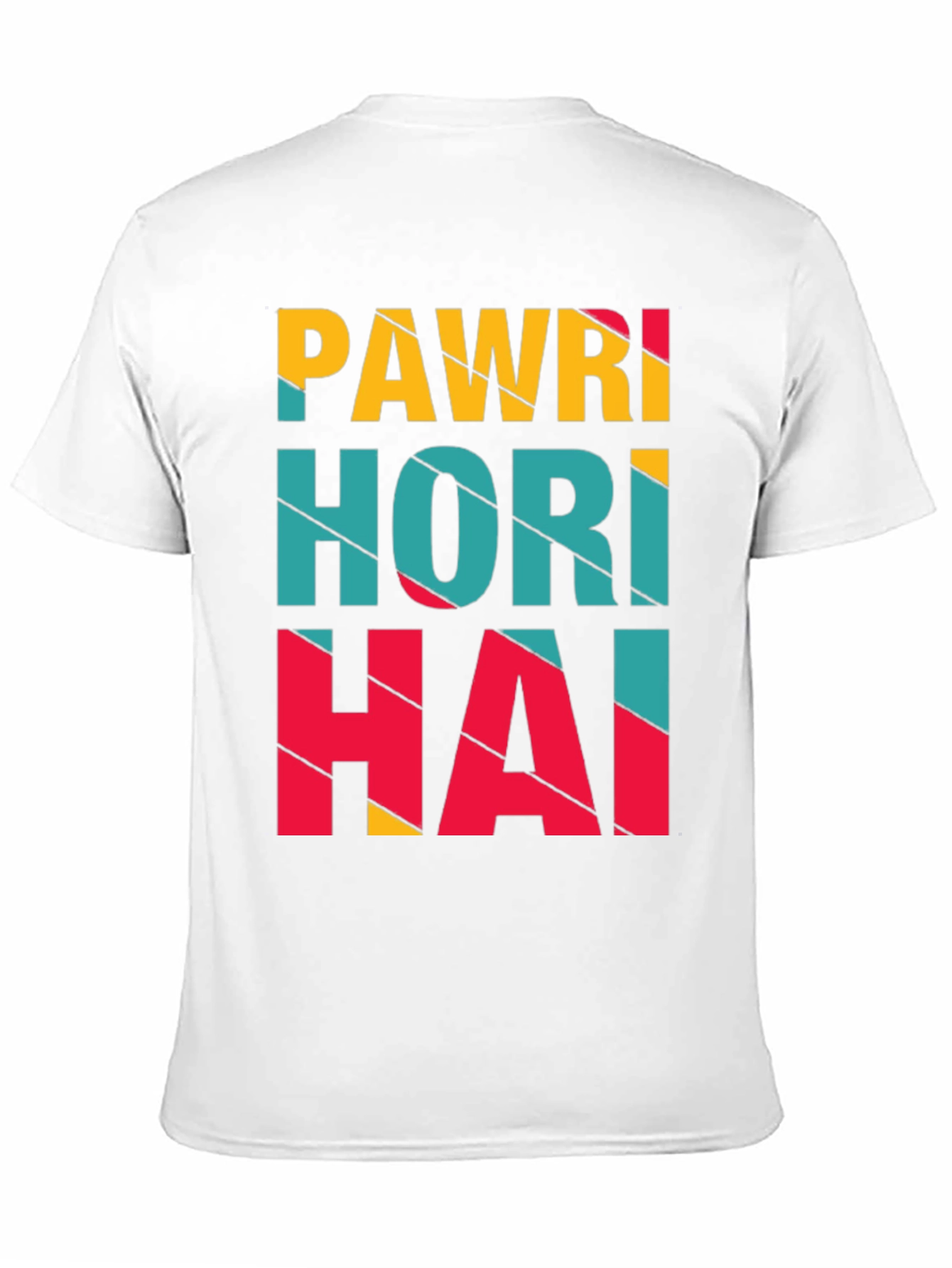 Pawri Hori Hai Graphic Print Black T-Shirt