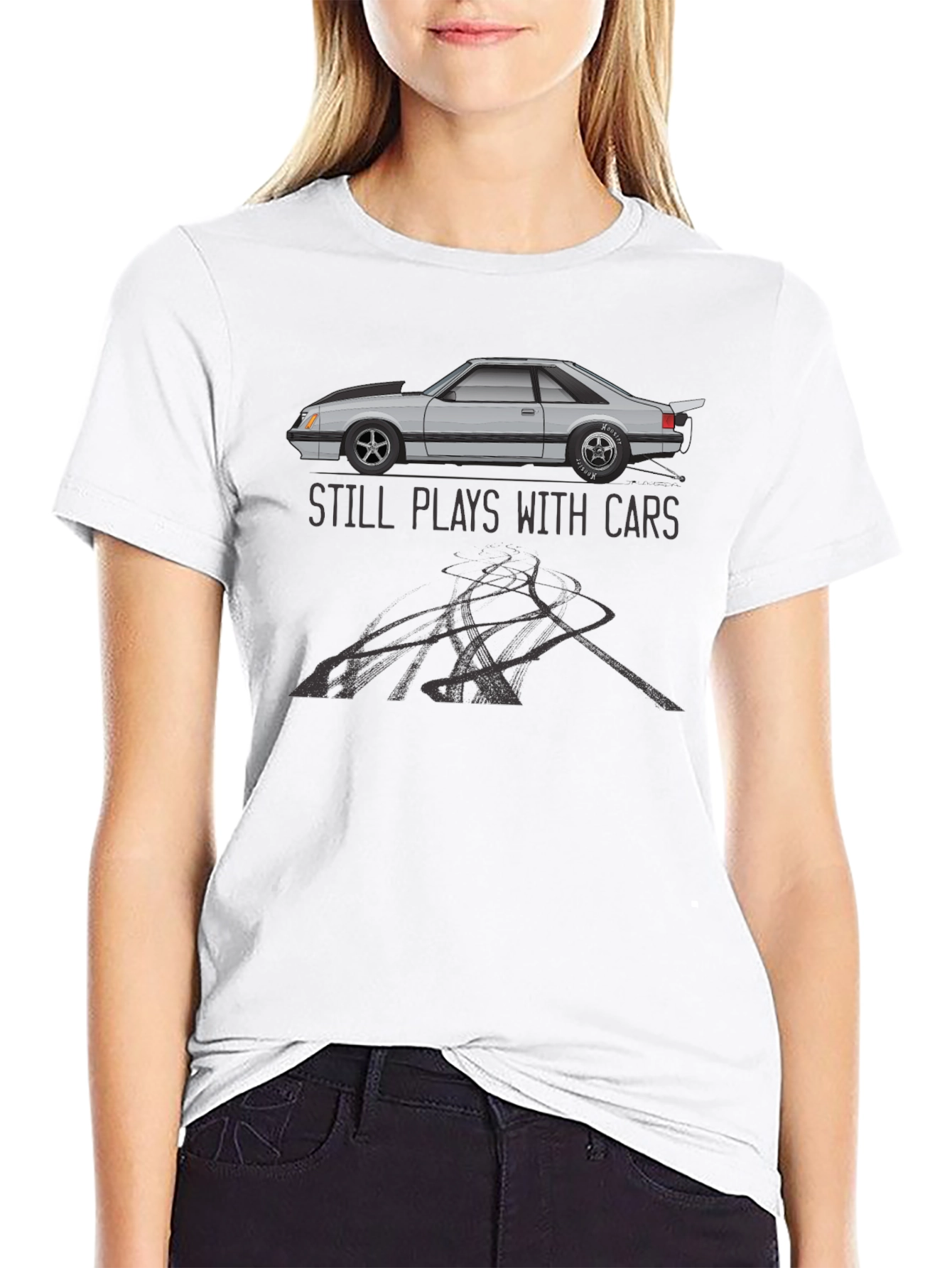 Still Plays with Cars T-Shirt