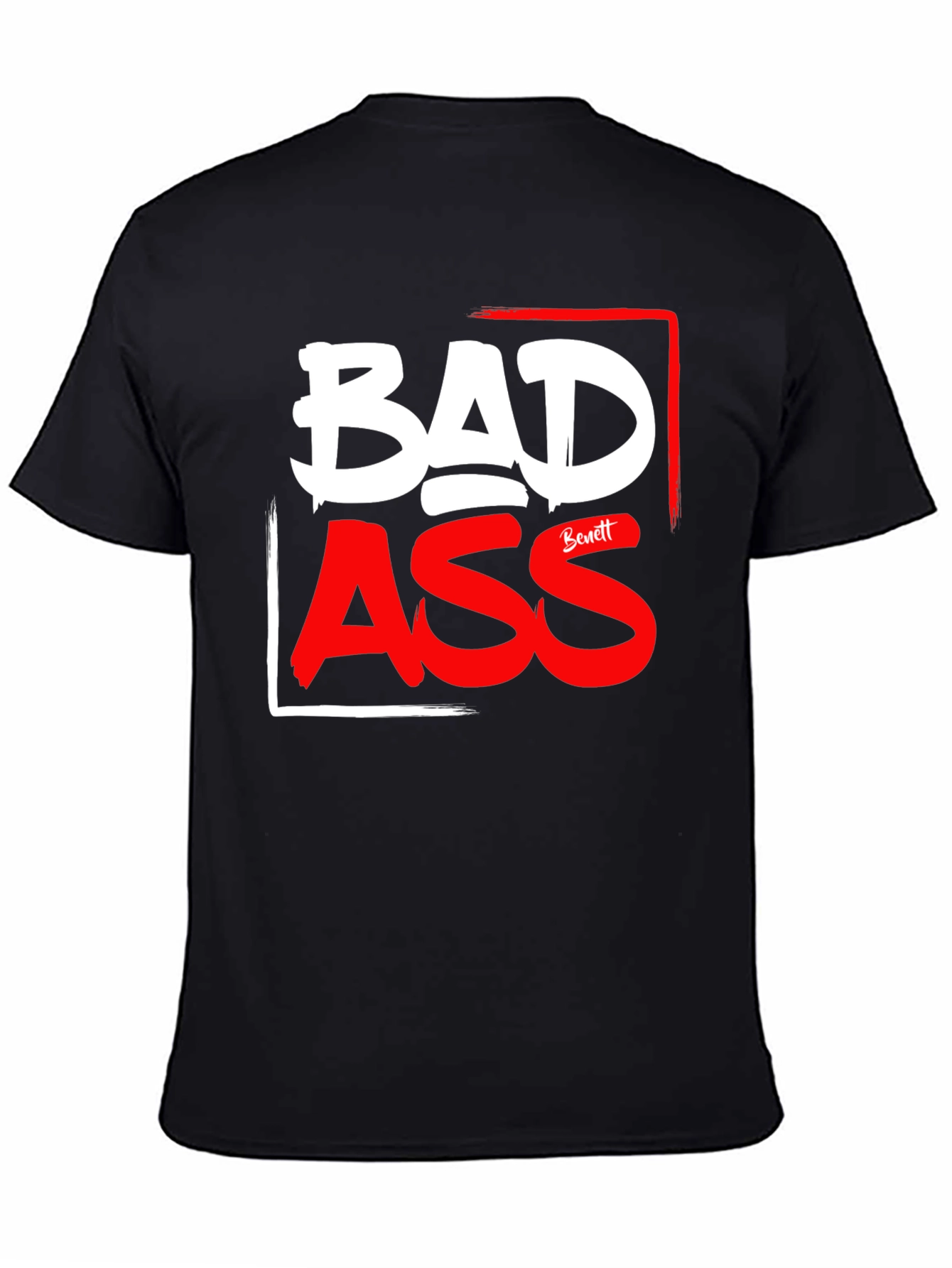 Bad Ass Graphic Print Tee