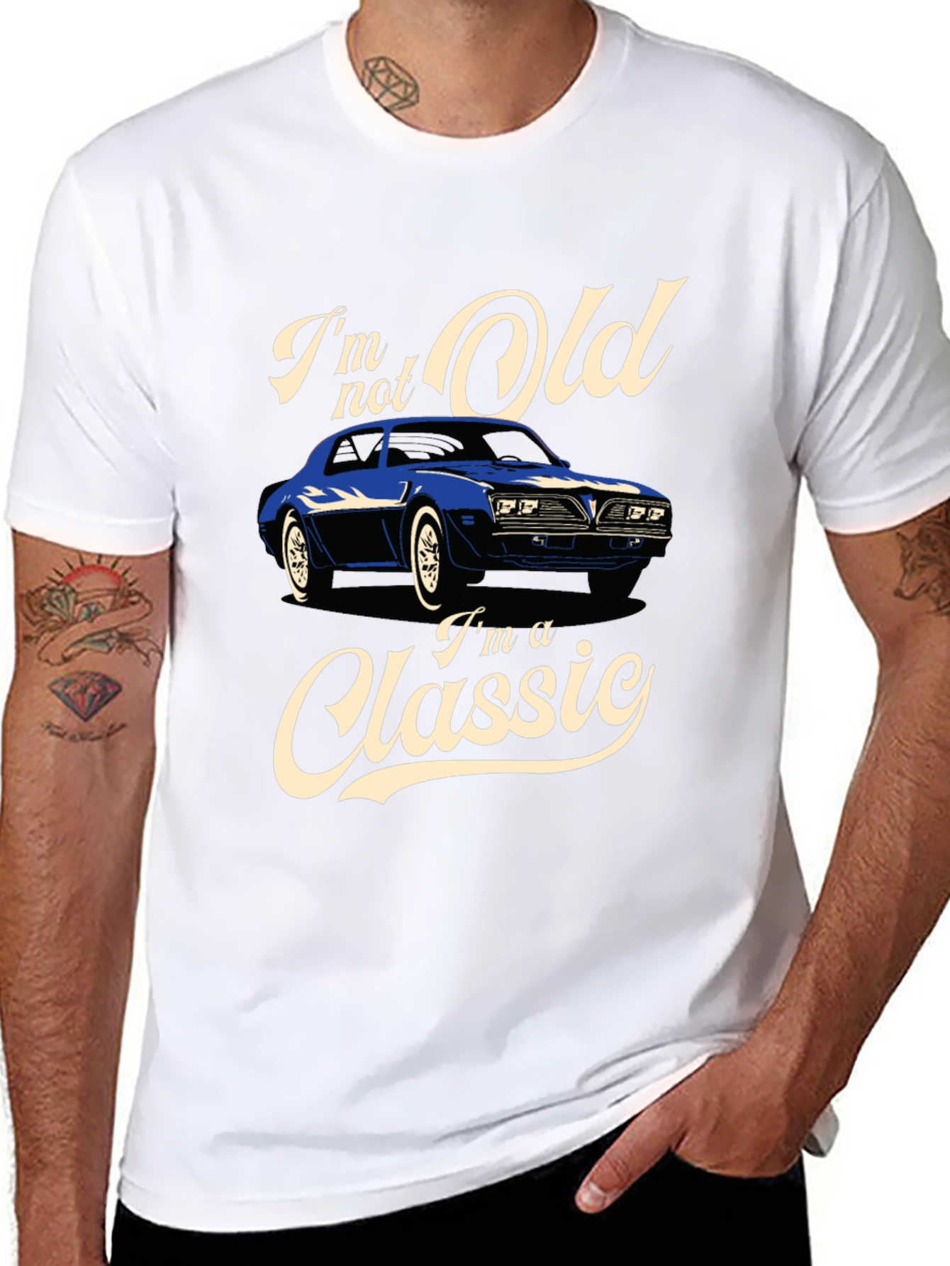 Im Not Old Im a Classic Car Graphic T-Shirt