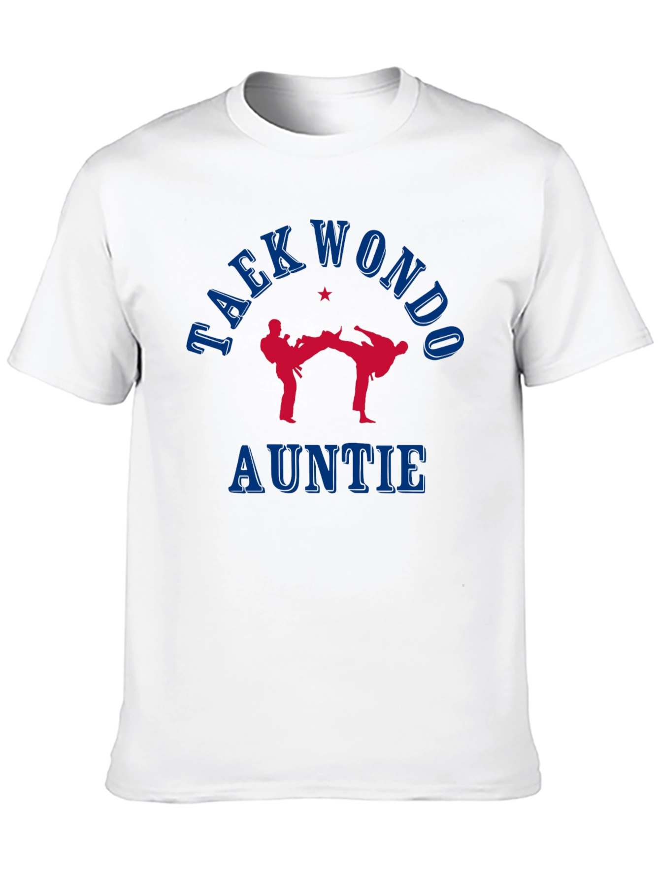Taekwondo Auntie T-Shirt Martial Arts Tee