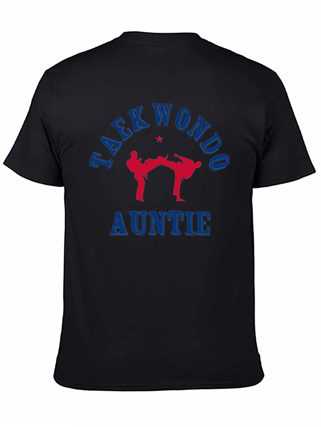 Taekwondo Auntie T-Shirt Martial Arts Tee
