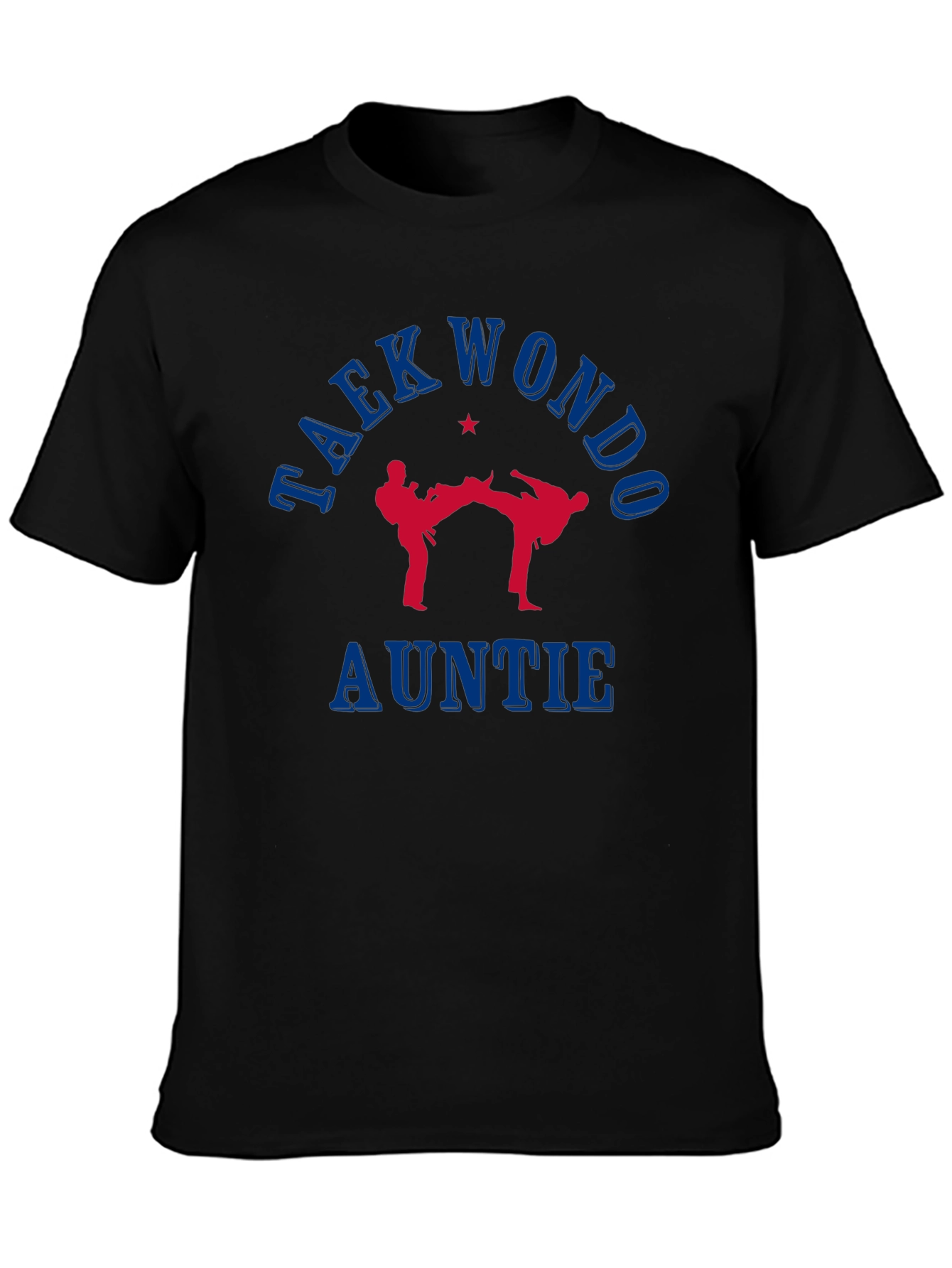 Taekwondo Auntie T-Shirt Martial Arts Tee