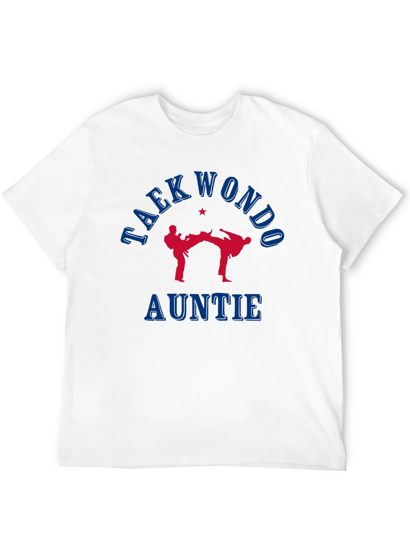 Taekwondo Auntie T-Shirt Martial Arts Tee