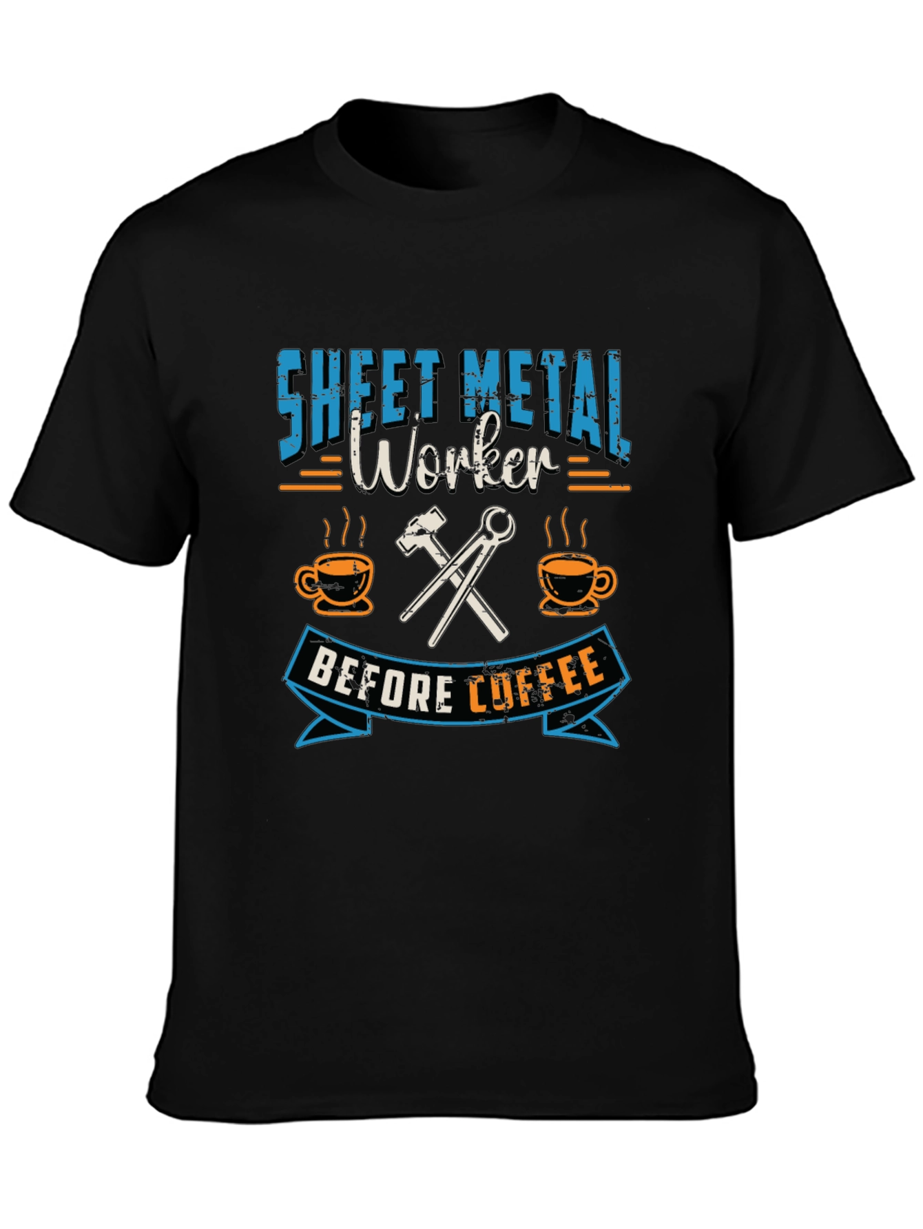 Sheet Metal Worker Before Coffee T-Shirt