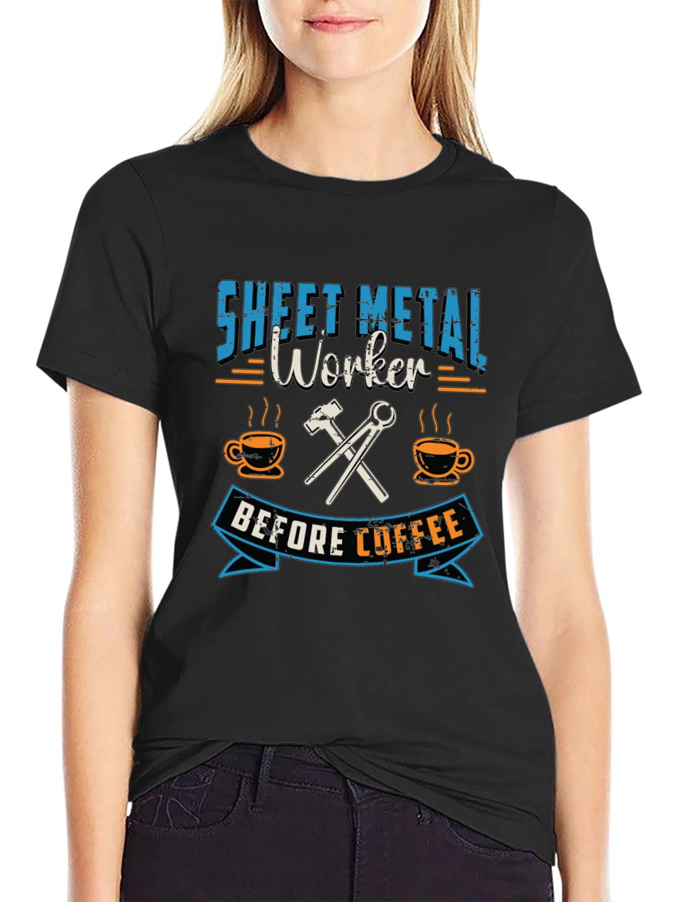 Sheet Metal Worker Before Coffee T-Shirt