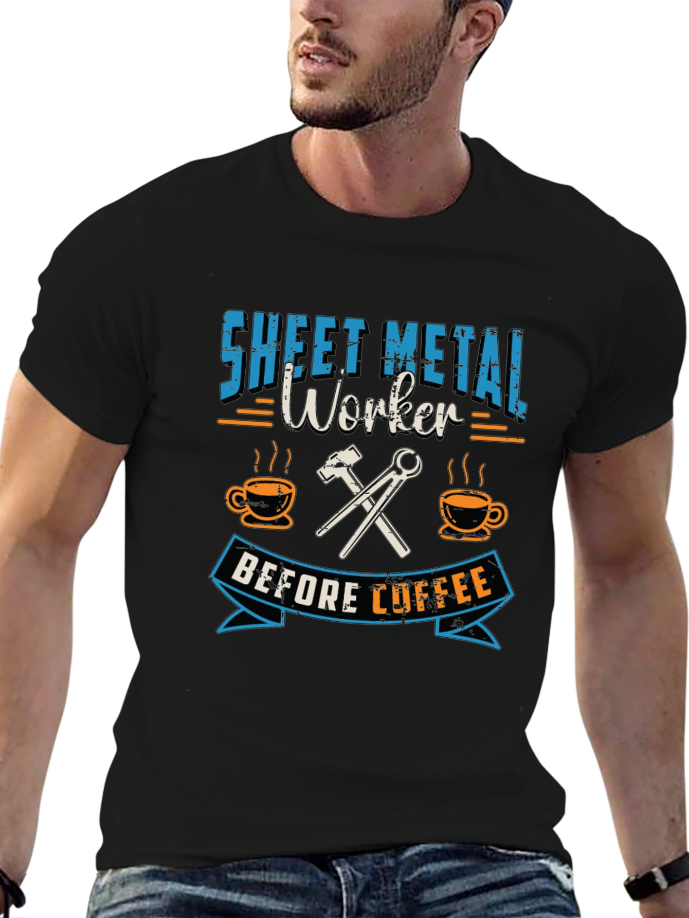 Sheet Metal Worker Before Coffee T-Shirt