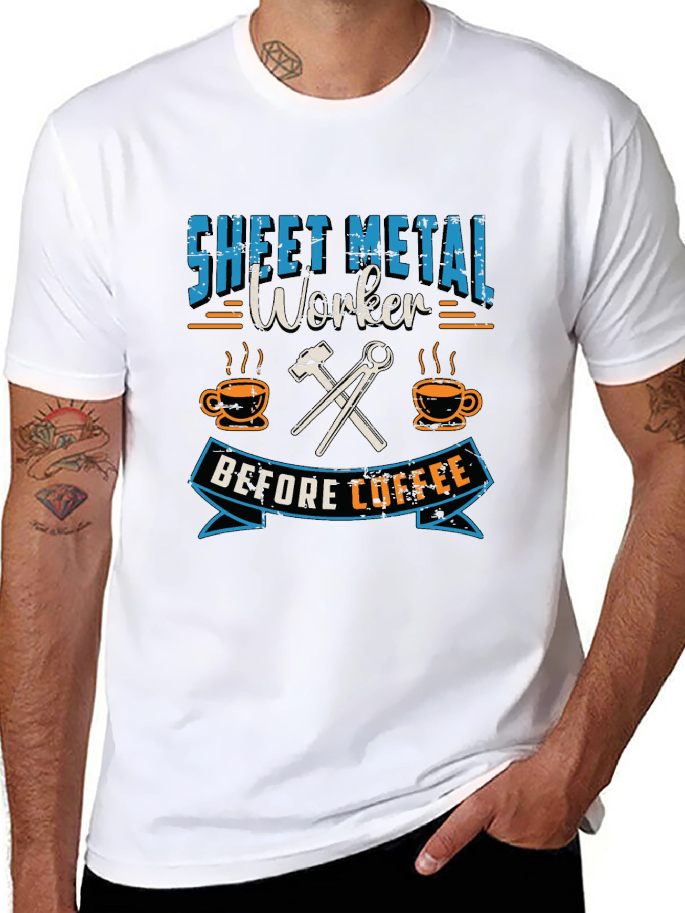 Sheet Metal Worker Before Coffee T-Shirt