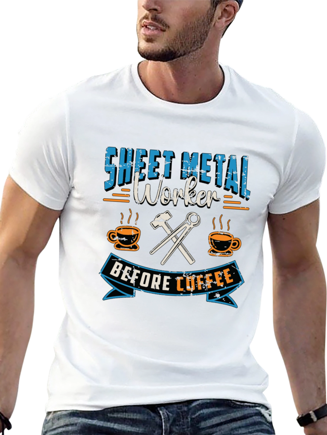 Sheet Metal Worker Before Coffee T-Shirt