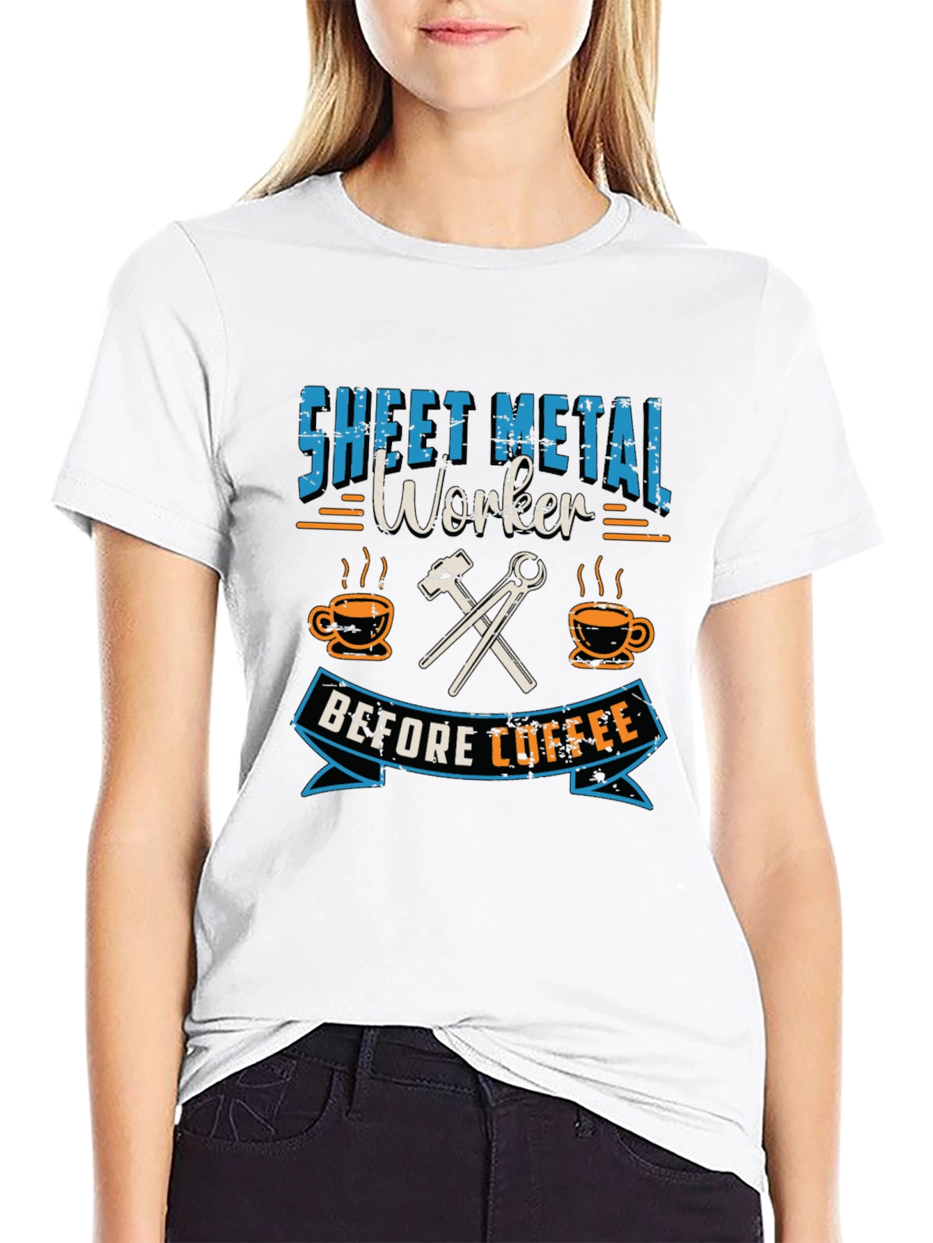 Sheet Metal Worker Before Coffee T-Shirt