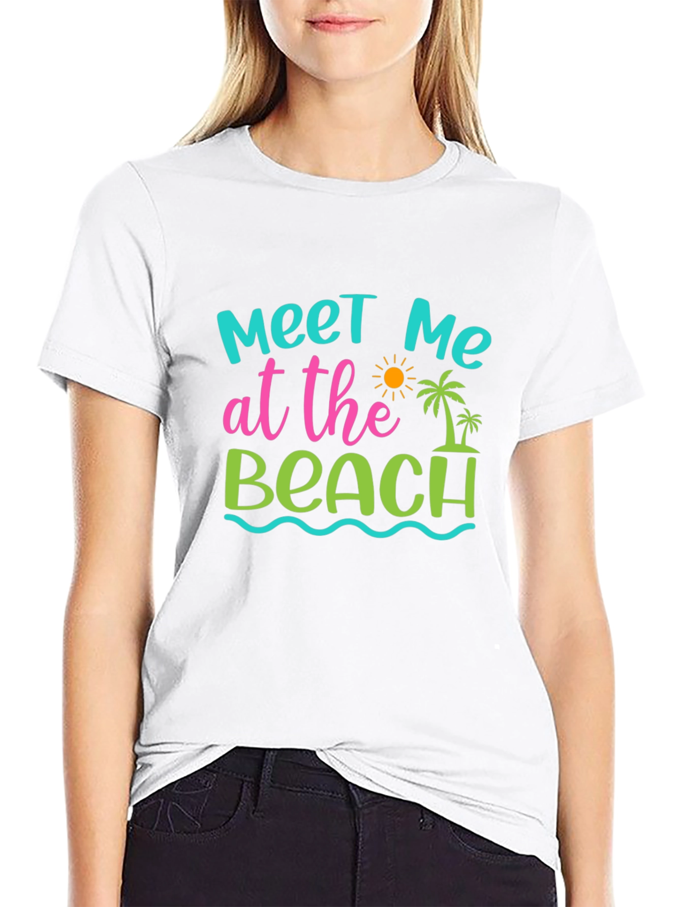 Meet Me at the Beach Graphic Tee
