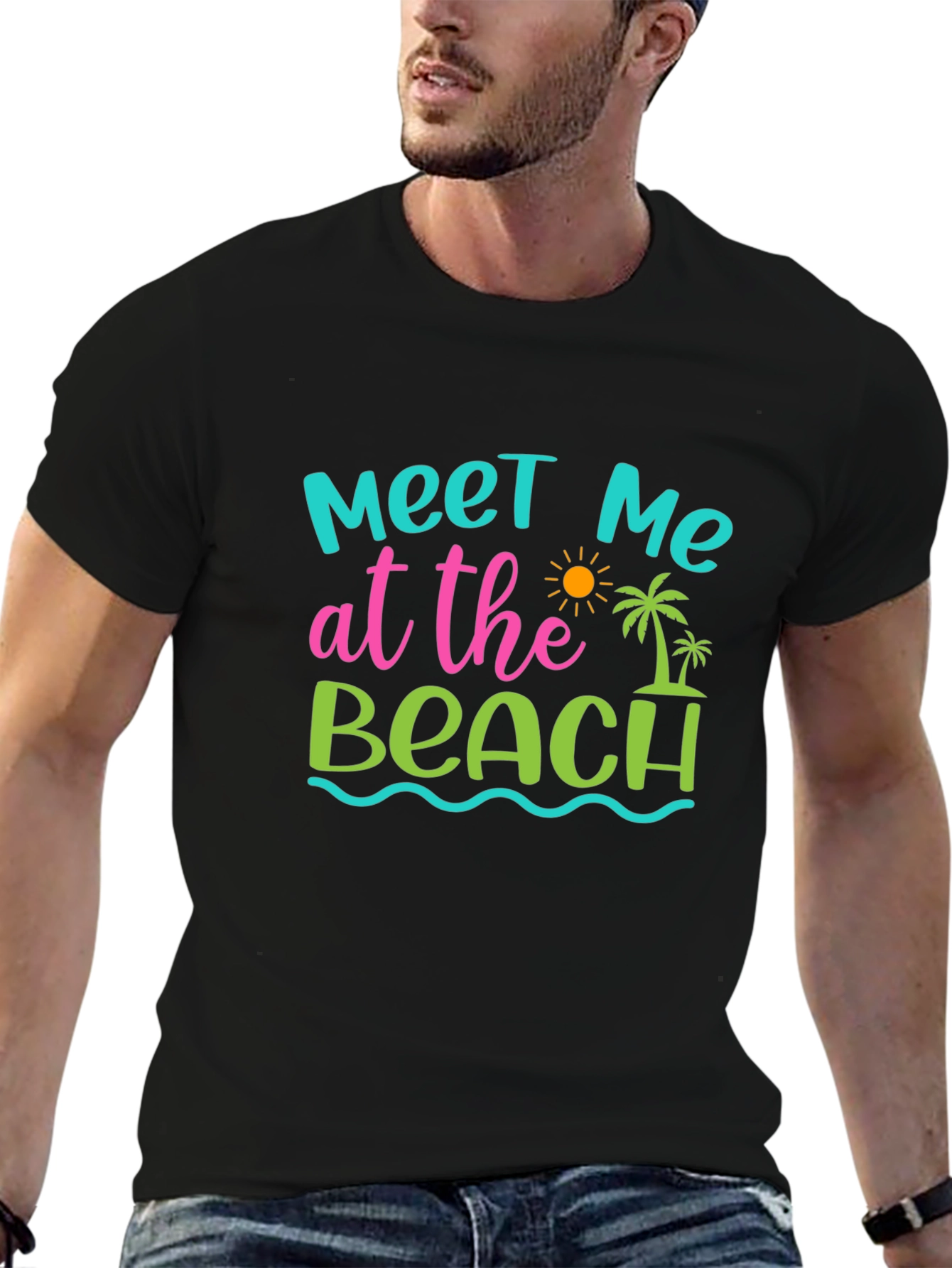 Meet Me at the Beach Graphic Tee