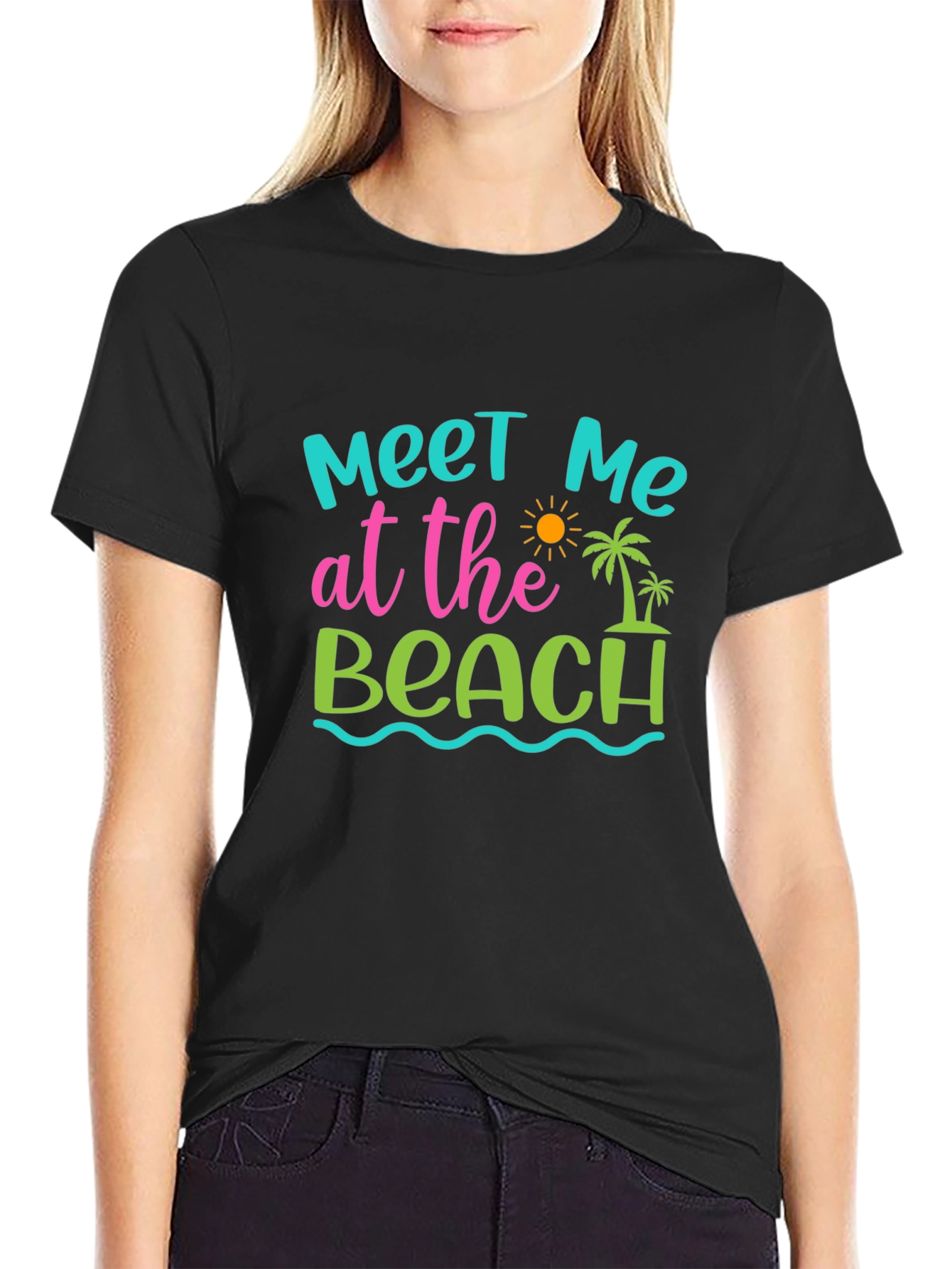 Meet Me at the Beach Graphic Tee