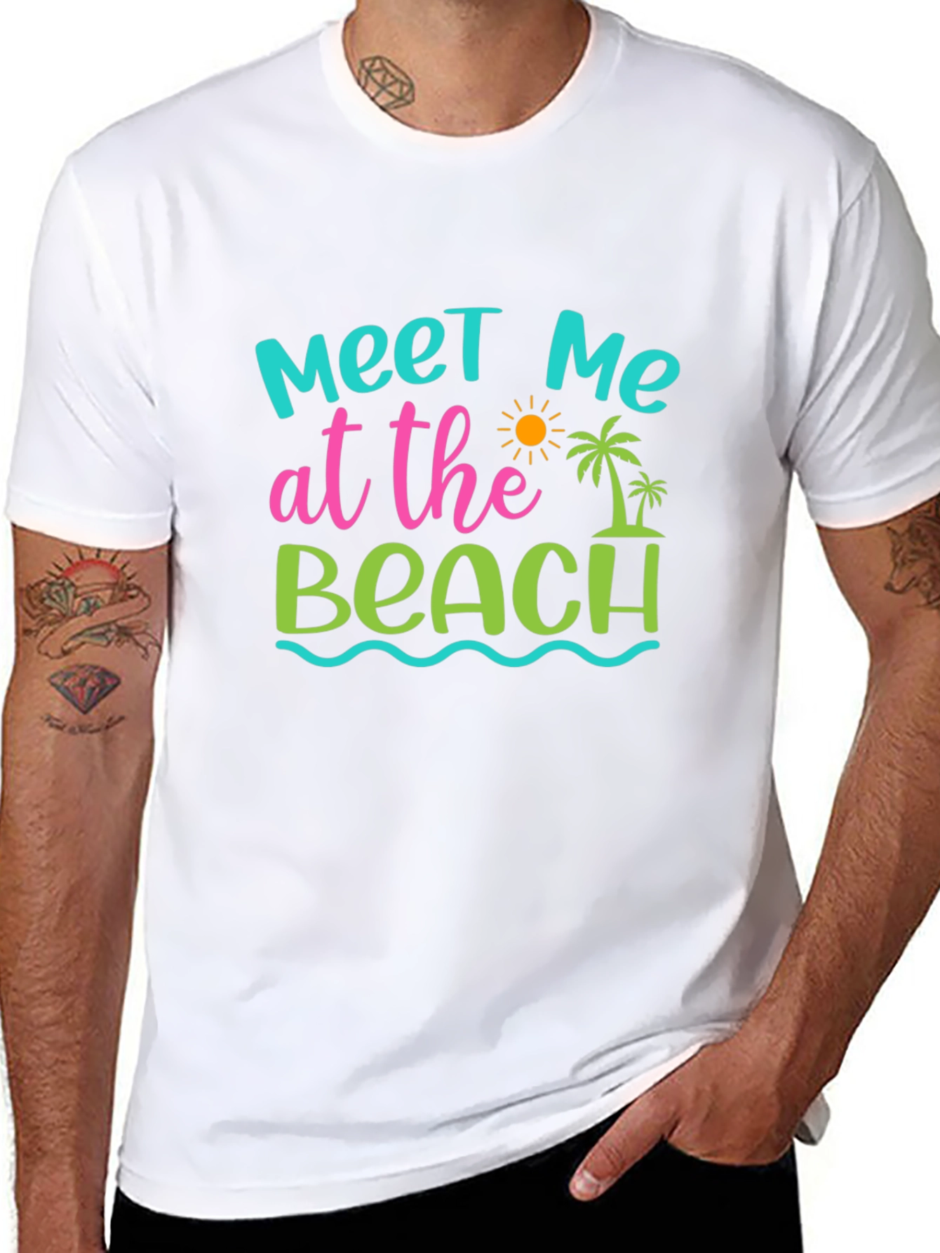 Meet Me at the Beach Graphic Tee