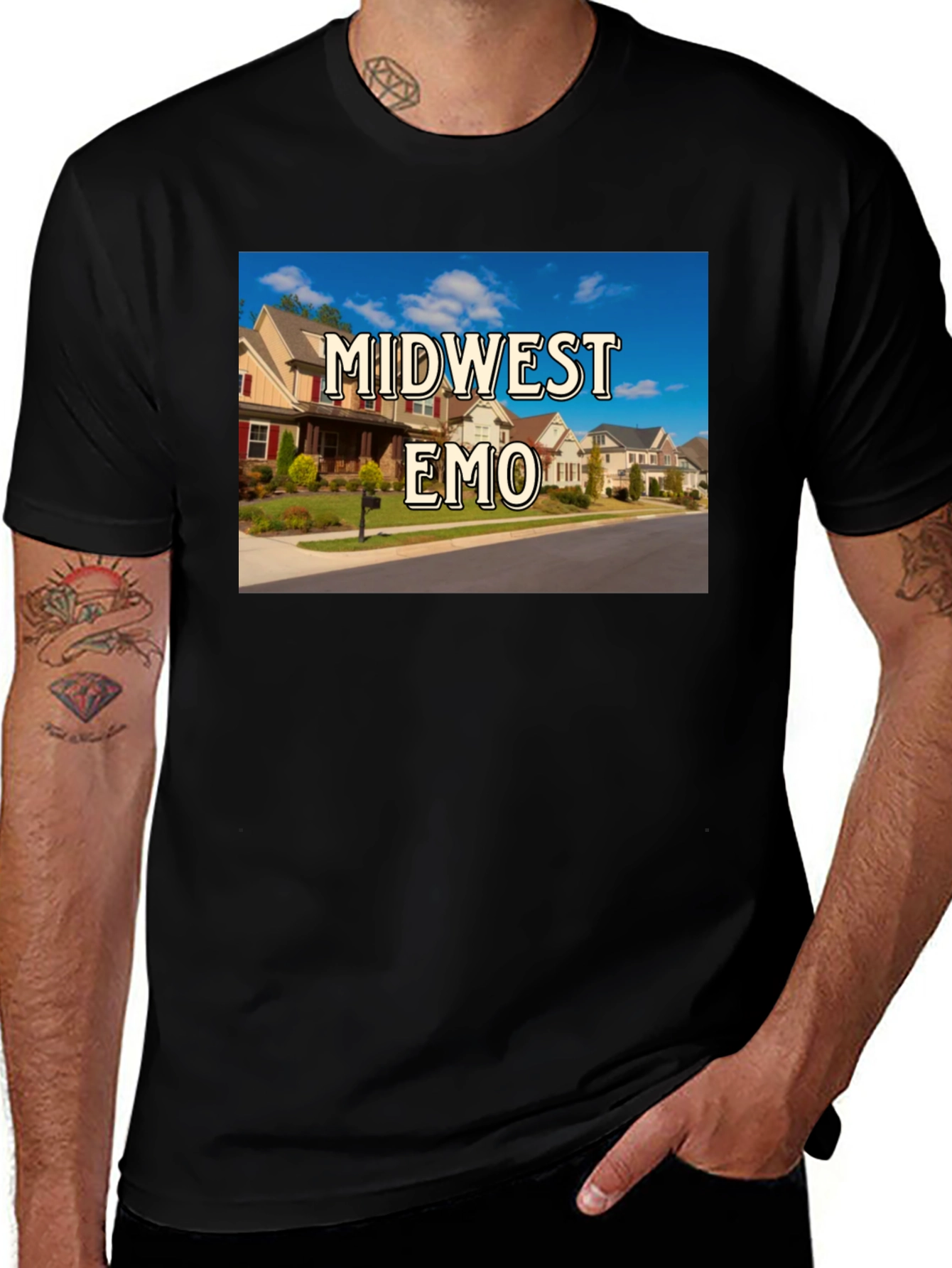 Midwest Emo Graphic T-Shirt