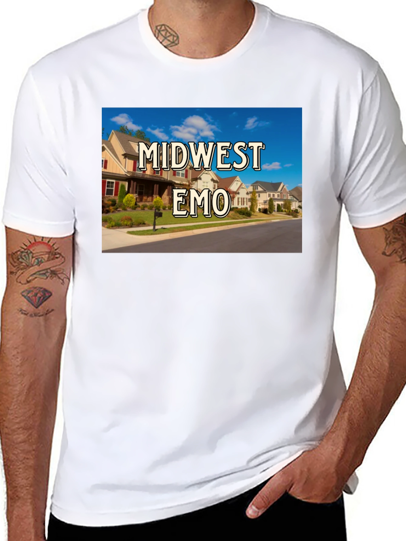 Midwest Emo Graphic T-Shirt