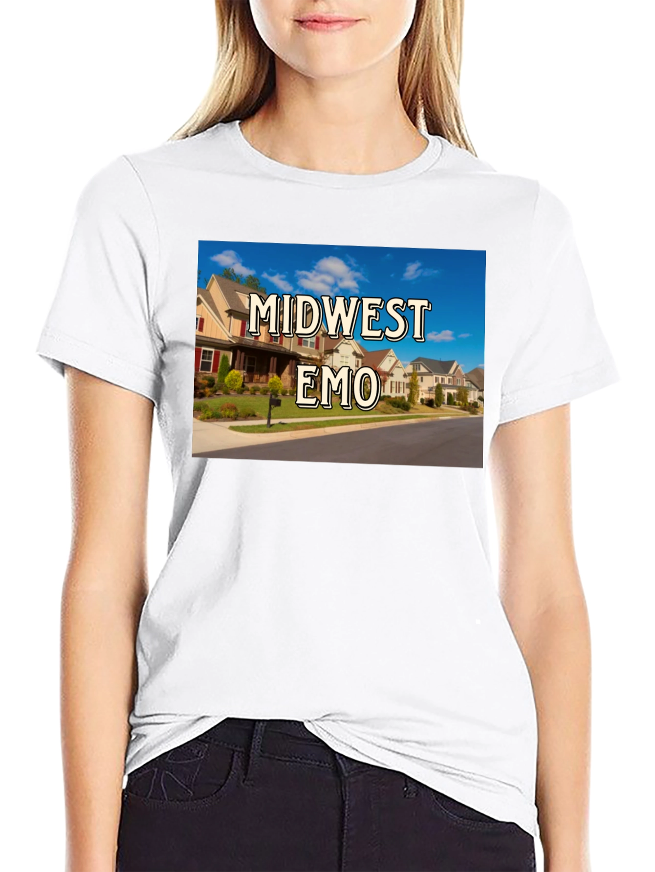 Midwest Emo Graphic T-Shirt