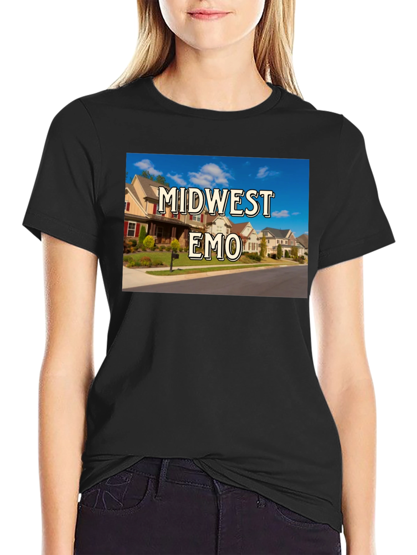 Midwest Emo Graphic T-Shirt