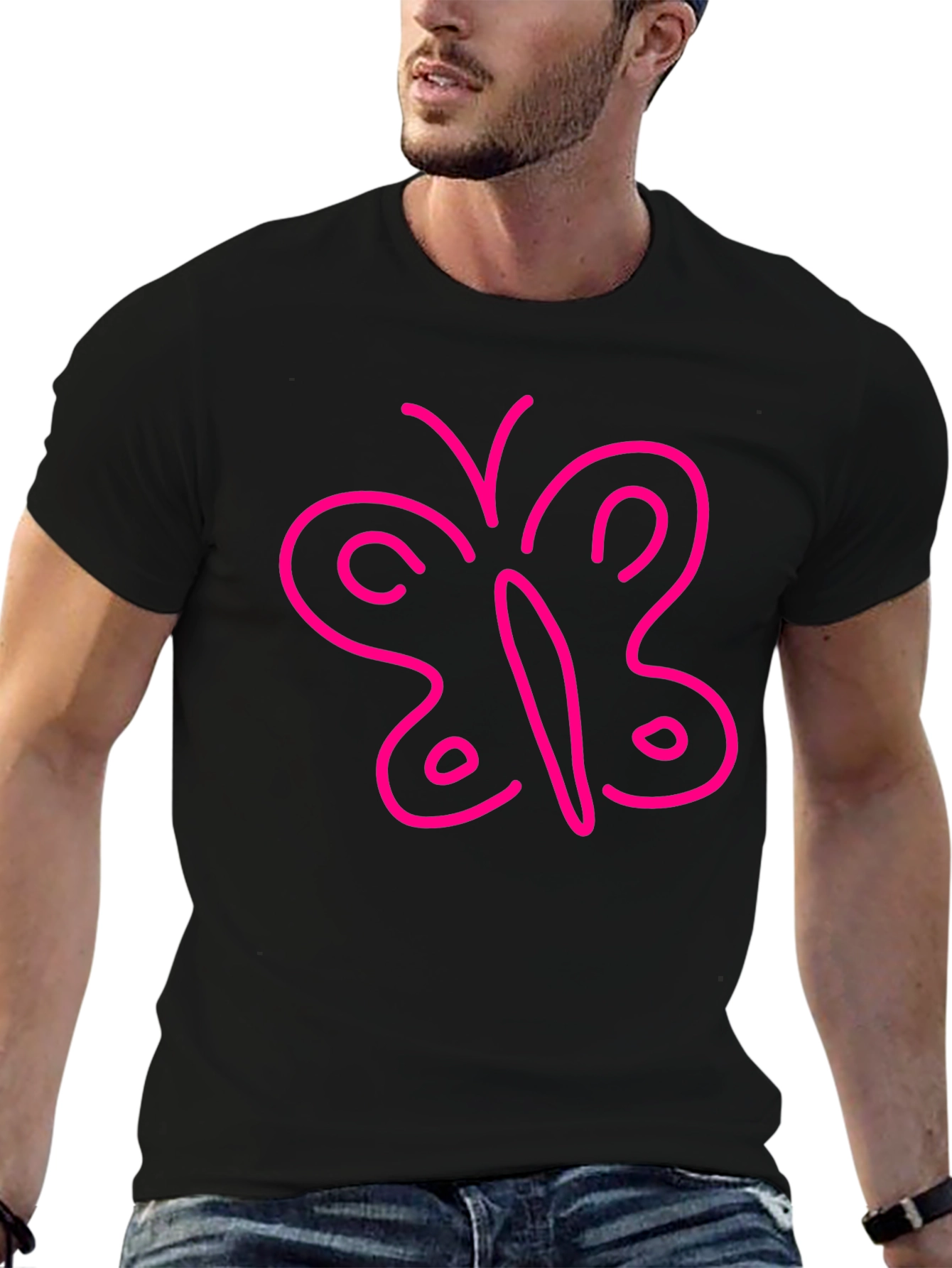 Butterfly Graphic Tee - Stylish and Unique