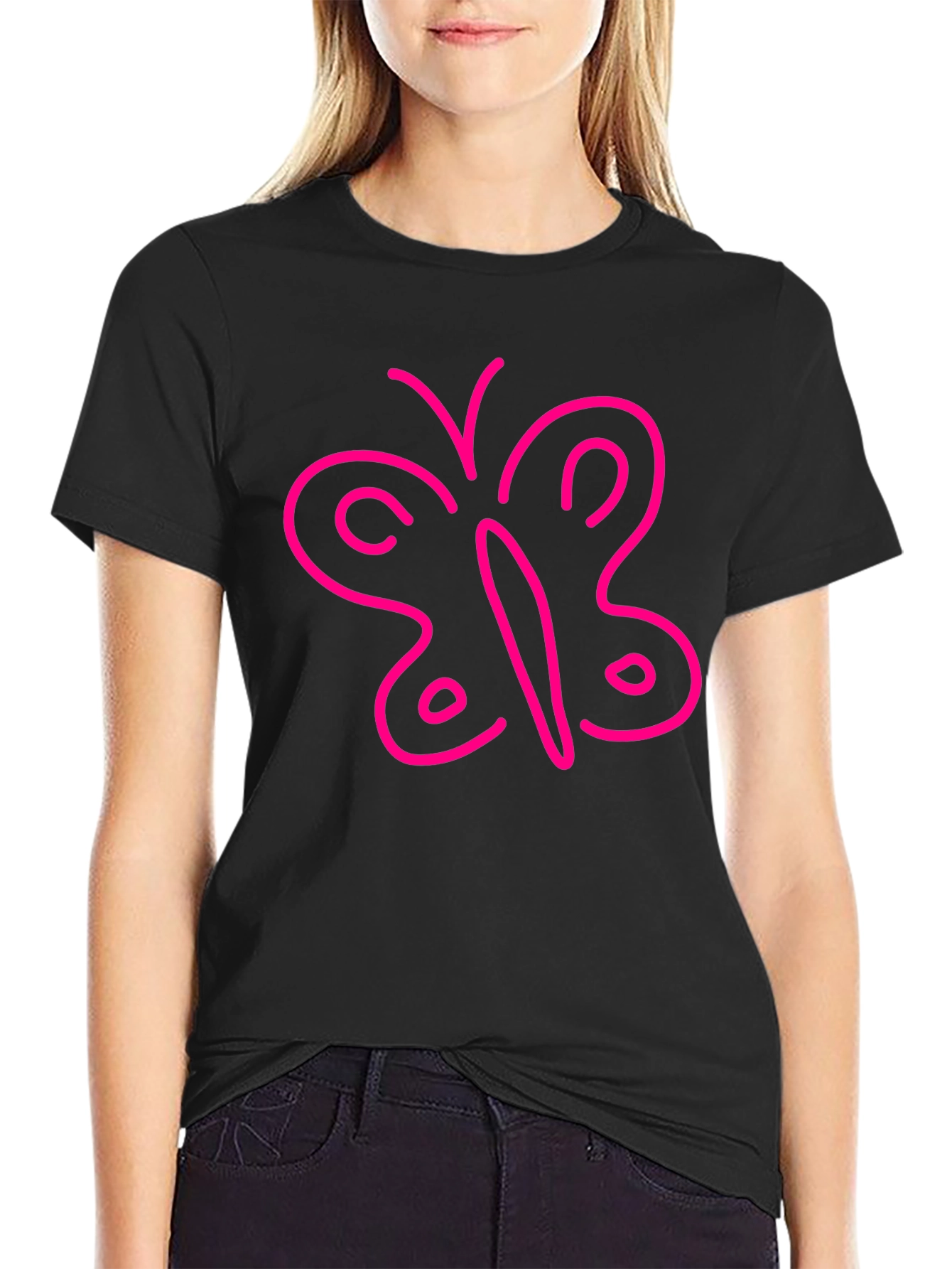 Butterfly Graphic Tee - Stylish and Unique